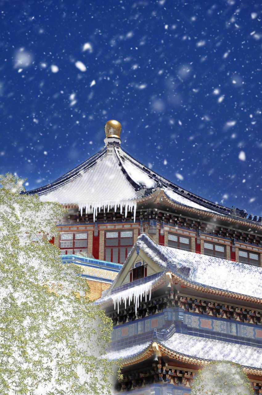 看看是不是和你想象中的广州雪景一样?