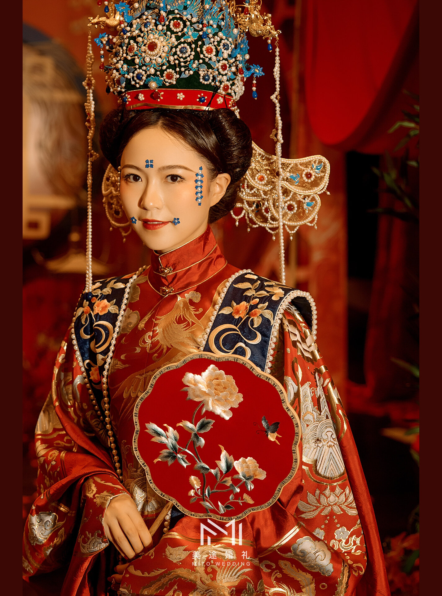 华服|明制婚礼服饰也太美啦6015