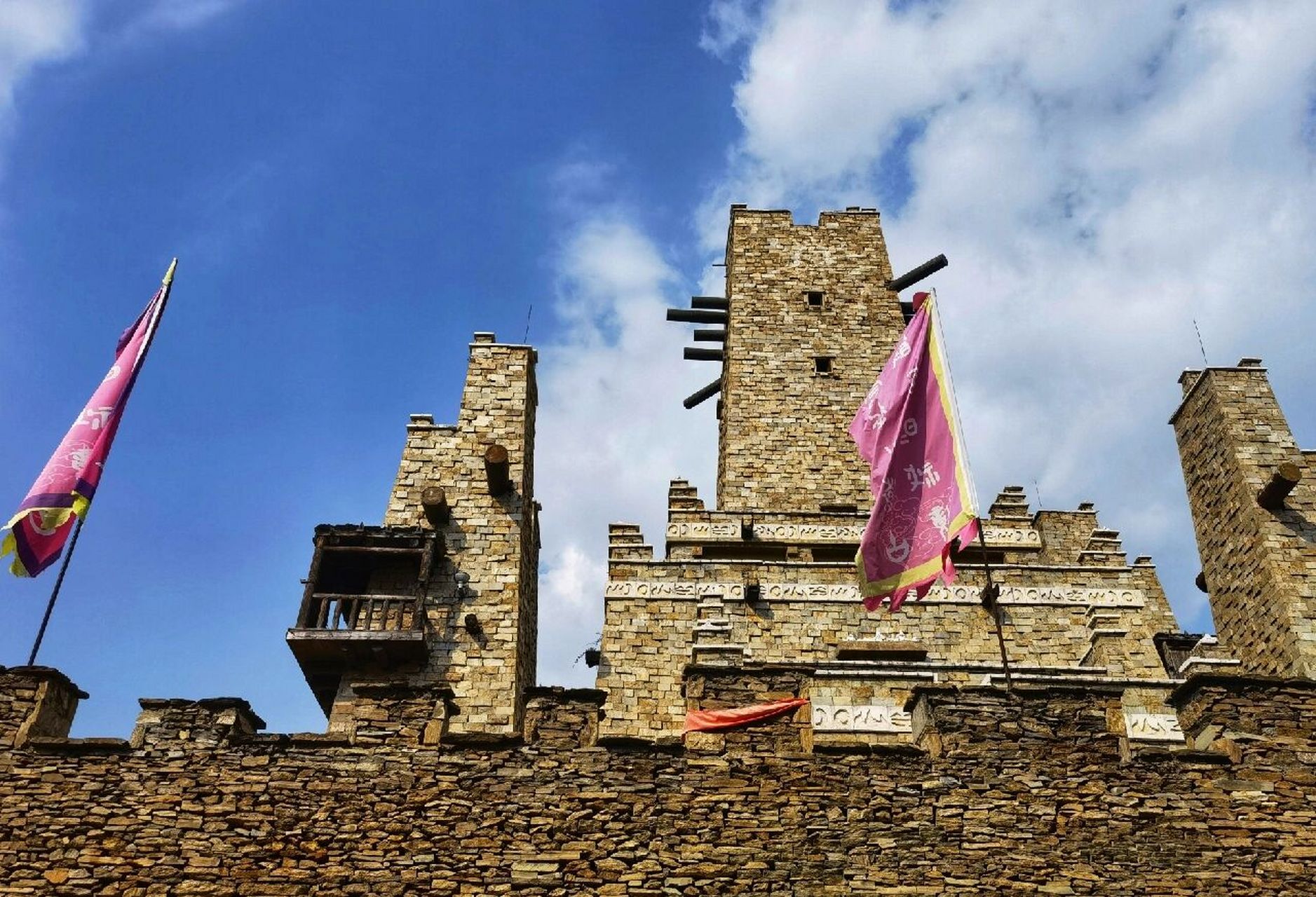 四川茂县羌寨游览