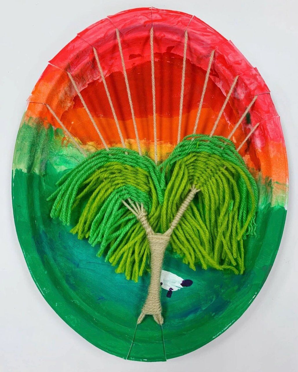 毛线77纸盘子这么多玩法6015你们还有什么创意