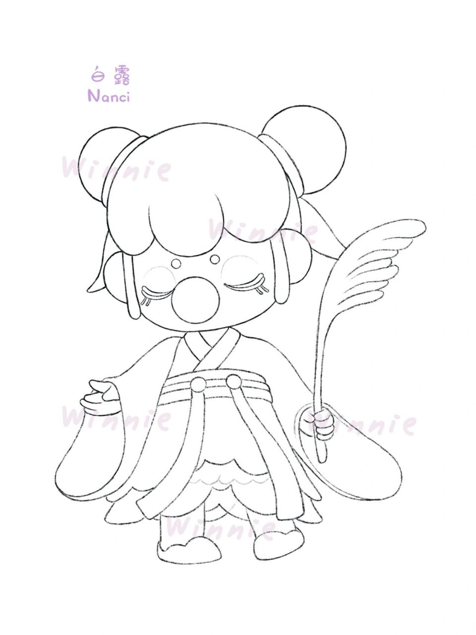 老规矩:完整绘画过程视频在主页的另外一个笔记里有哈 [偷笑] 又到了