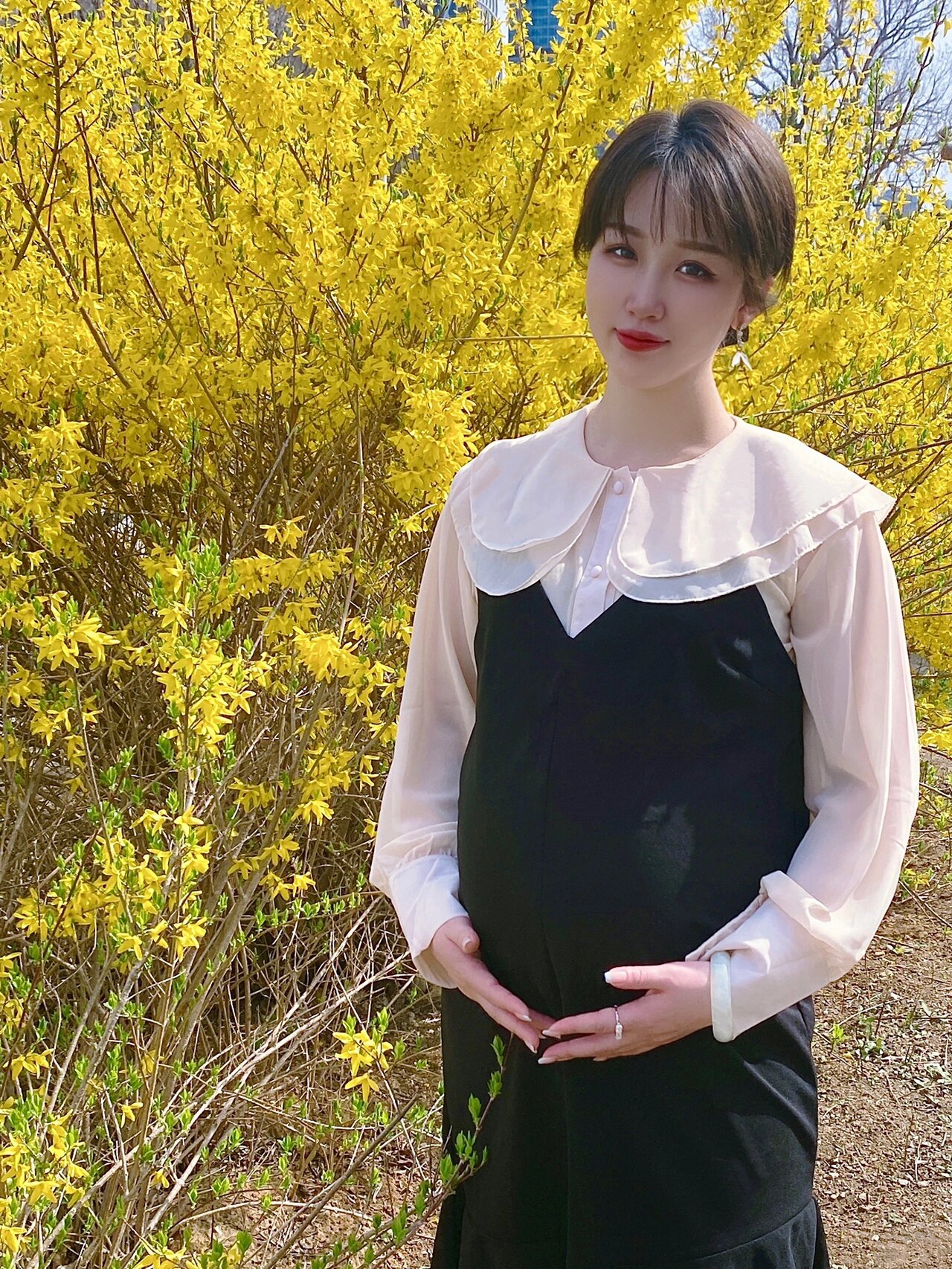 六个月的小孕妇🤰