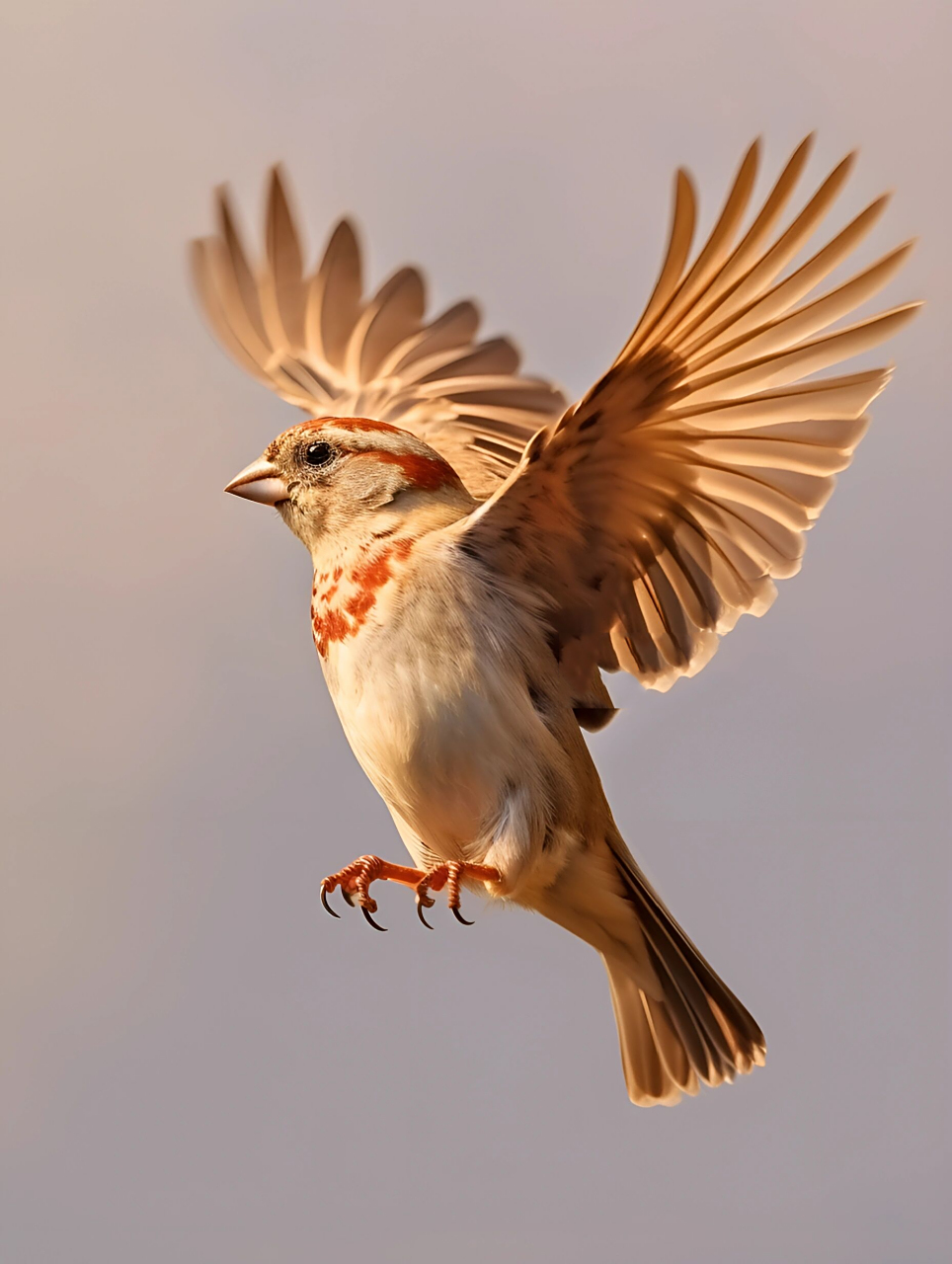 千鸟荟萃//飞翔的小麻雀 #浪漫生活的记录者 麻雀是雀形目麻雀科麻雀