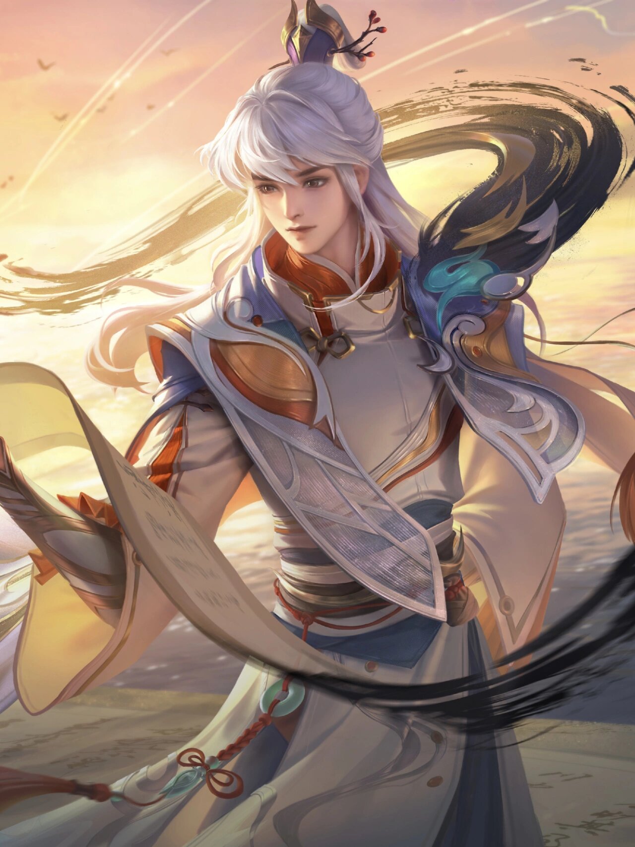 弈星滕王阁序高清无水印图