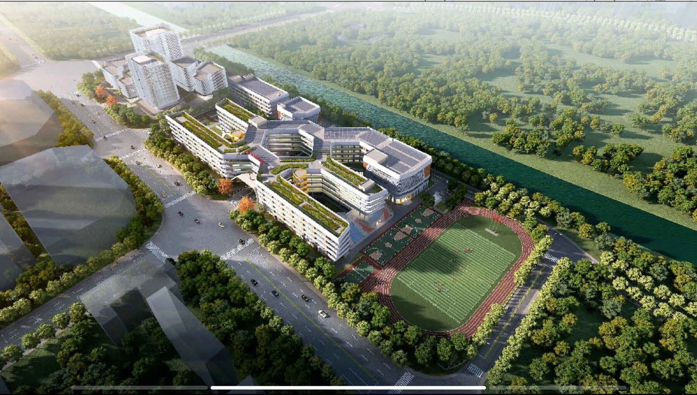 上海民办华曜宝山实验学校 开工在即 上海民办华曜宝山实验学校 该校