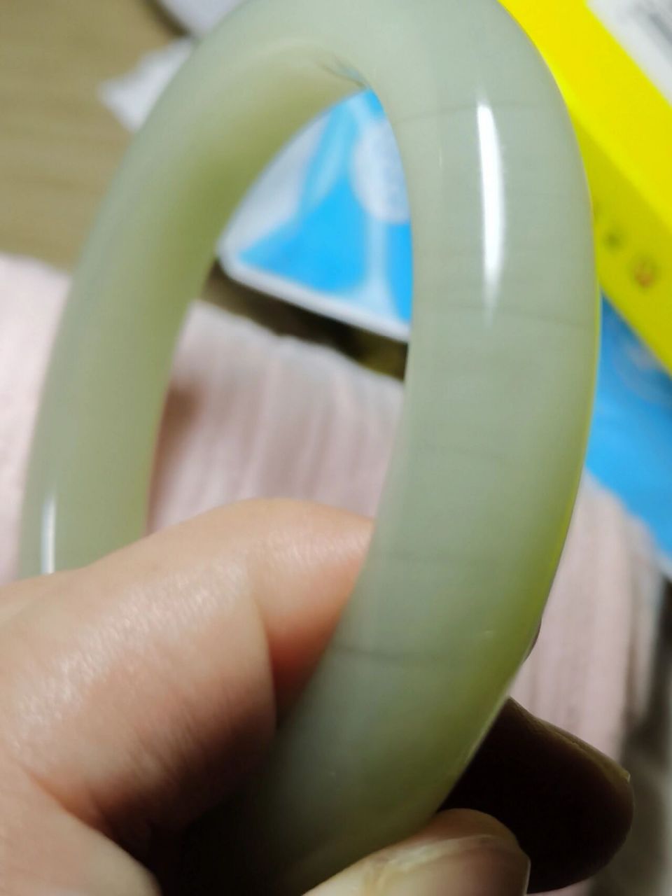 和田玉青白色的水线影响品质和价格吗 继上一个笔记,大家都觉得3k贵了