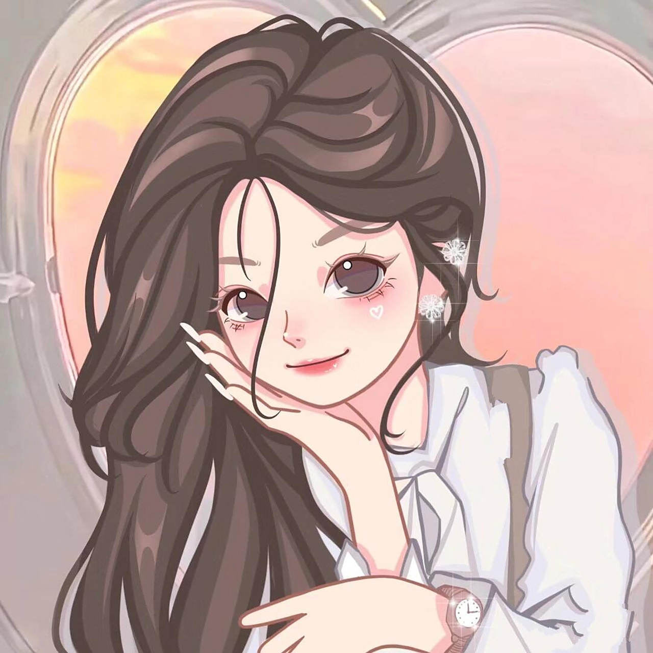 赵露思绘画可爱头像