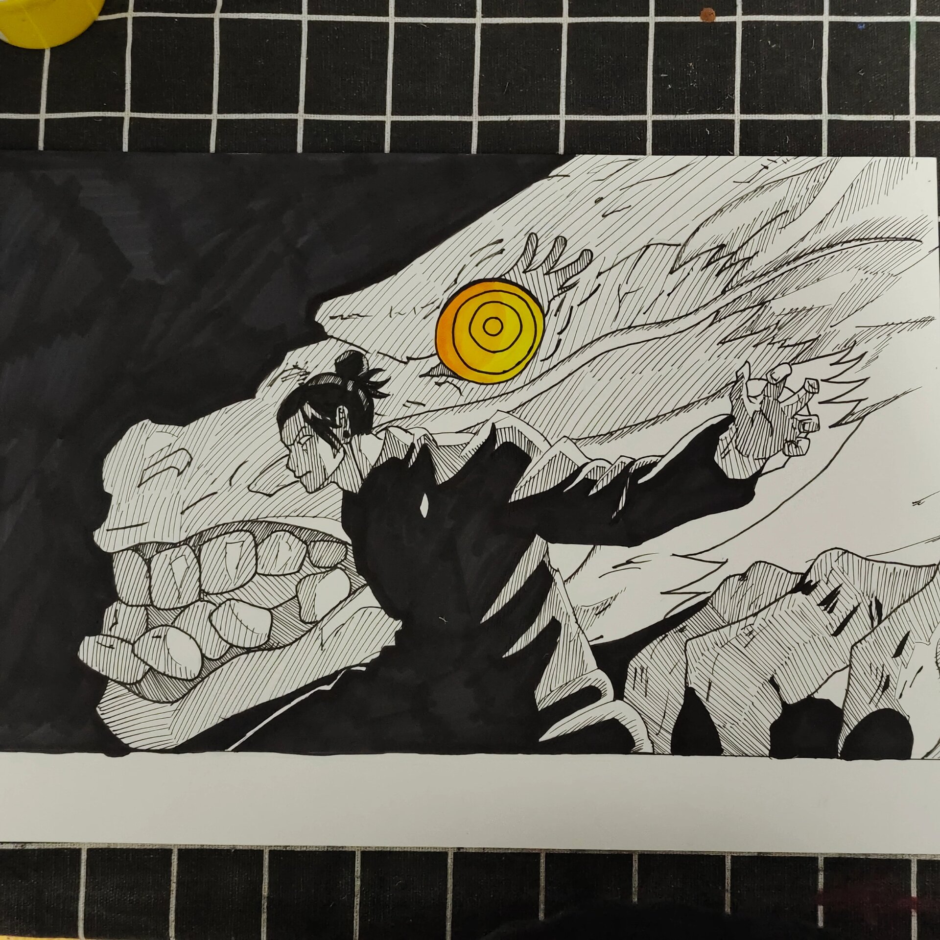 手绘咒术回战——夏油杰 永远的挚友