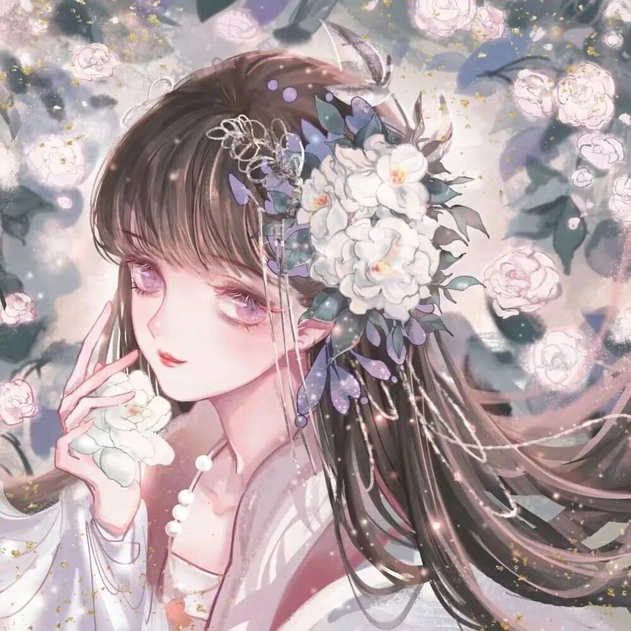 仙气古风动漫女生头像3