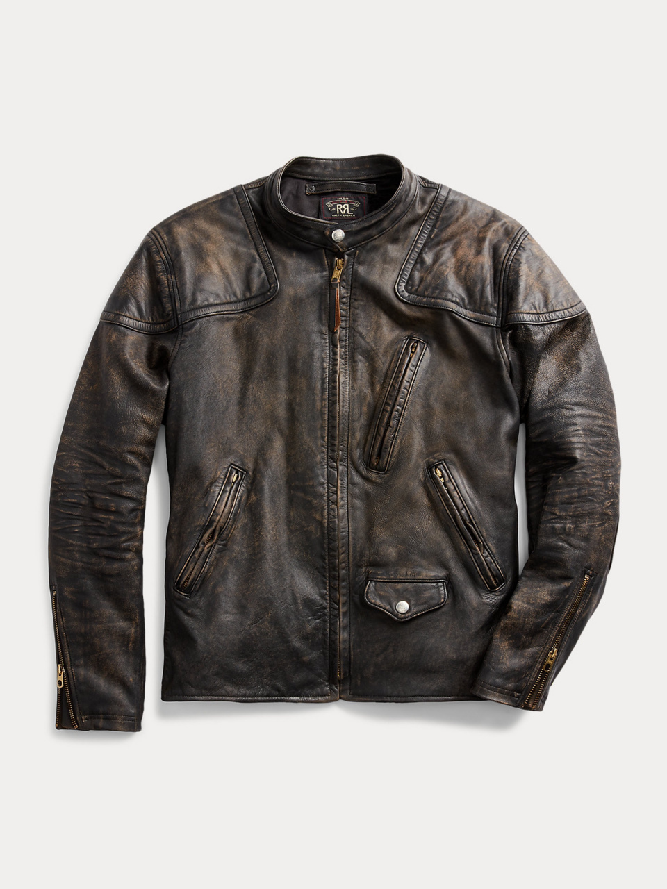 种草 | rrl毒液皮衣 要说rrl这一两年内最火爆的皮衣单品,毒液款当仁