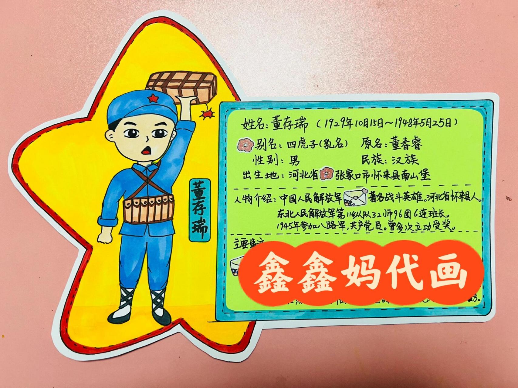 劳动模范名片制作图片