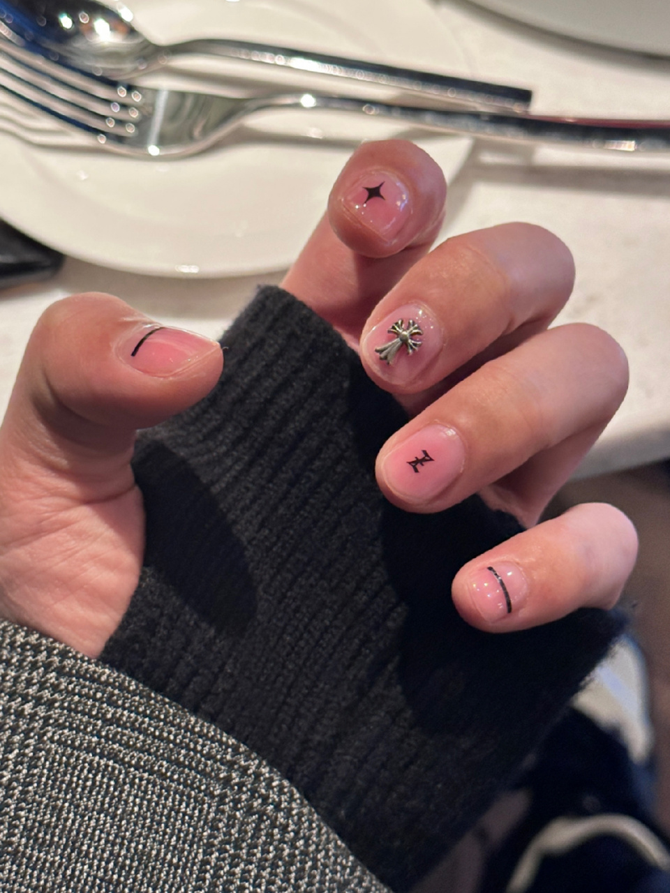 男生小众美甲合集