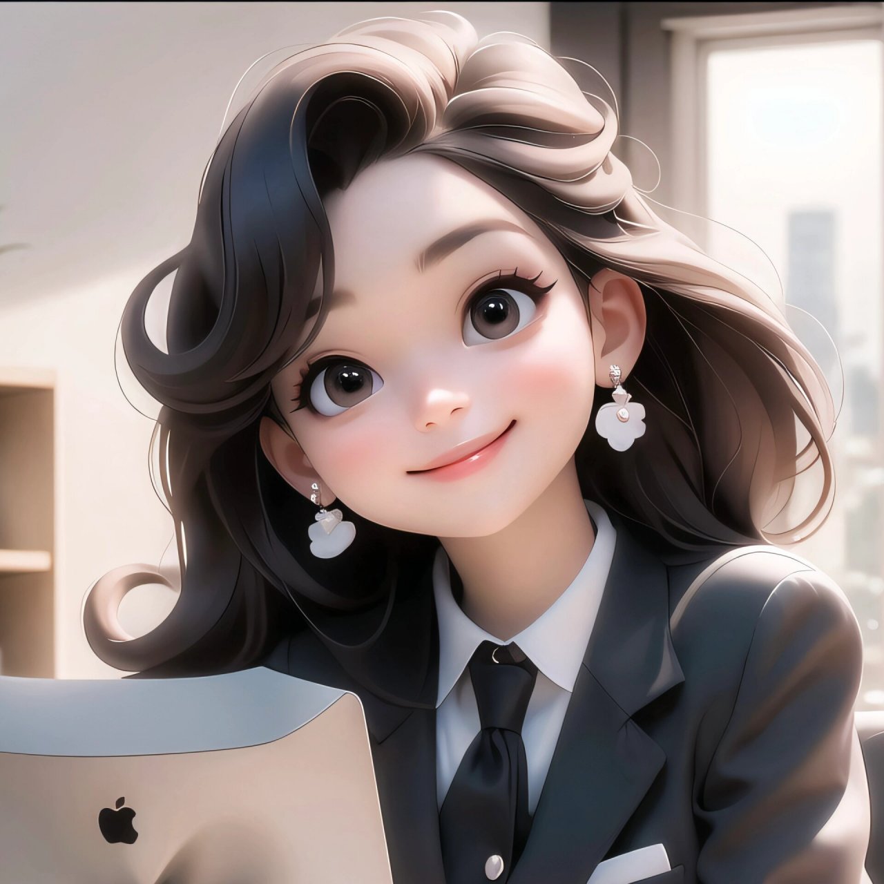 职业系列 | 女生头像 | 办公室女神 头像分享 	 #女生头像# #优质头像