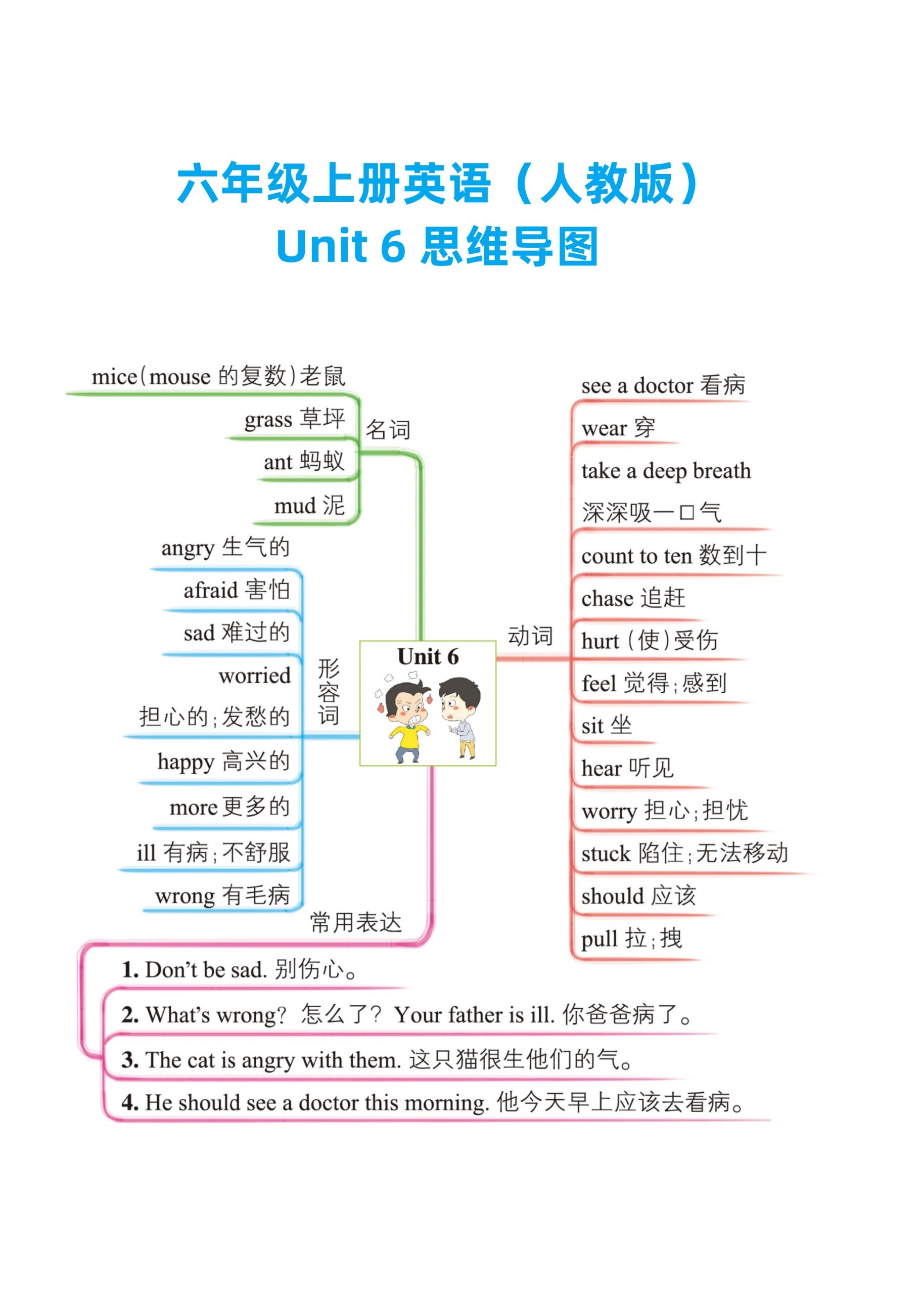 六年级英语知识树图片图片