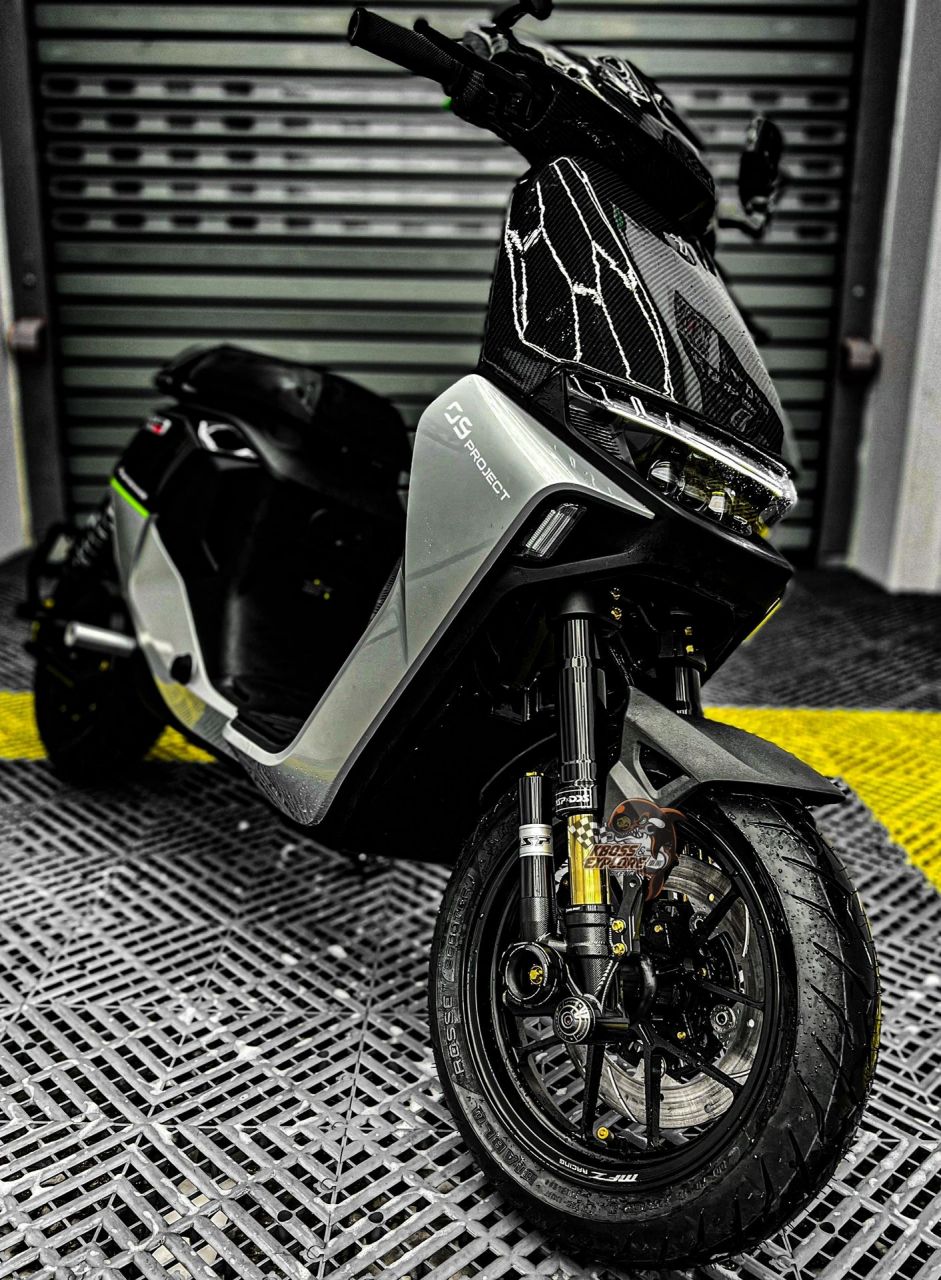 九号机械师mmax90p/110p升级方案 九号mmax机械师110p整车完工, 三