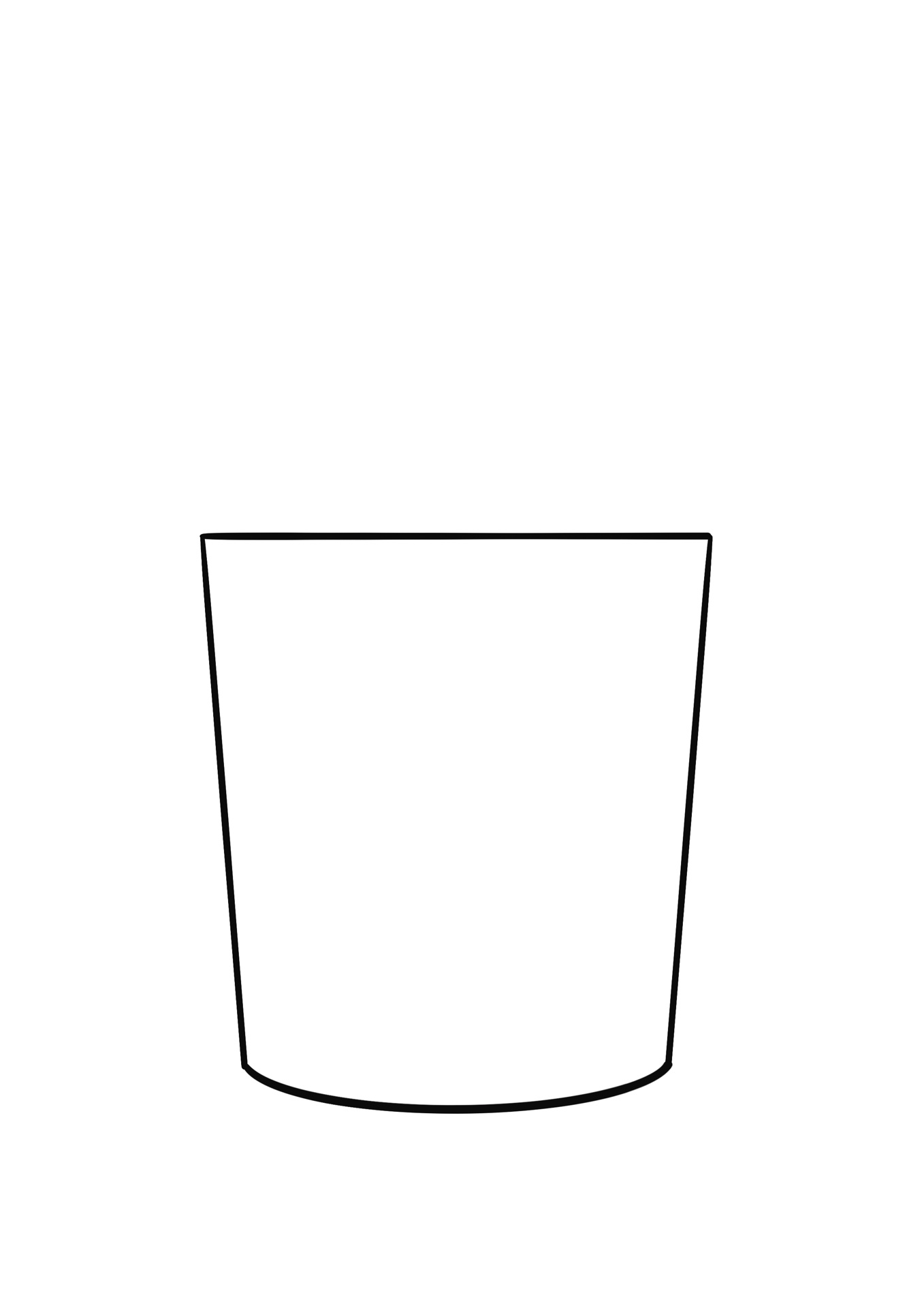 简笔画教程分享 小笔筒