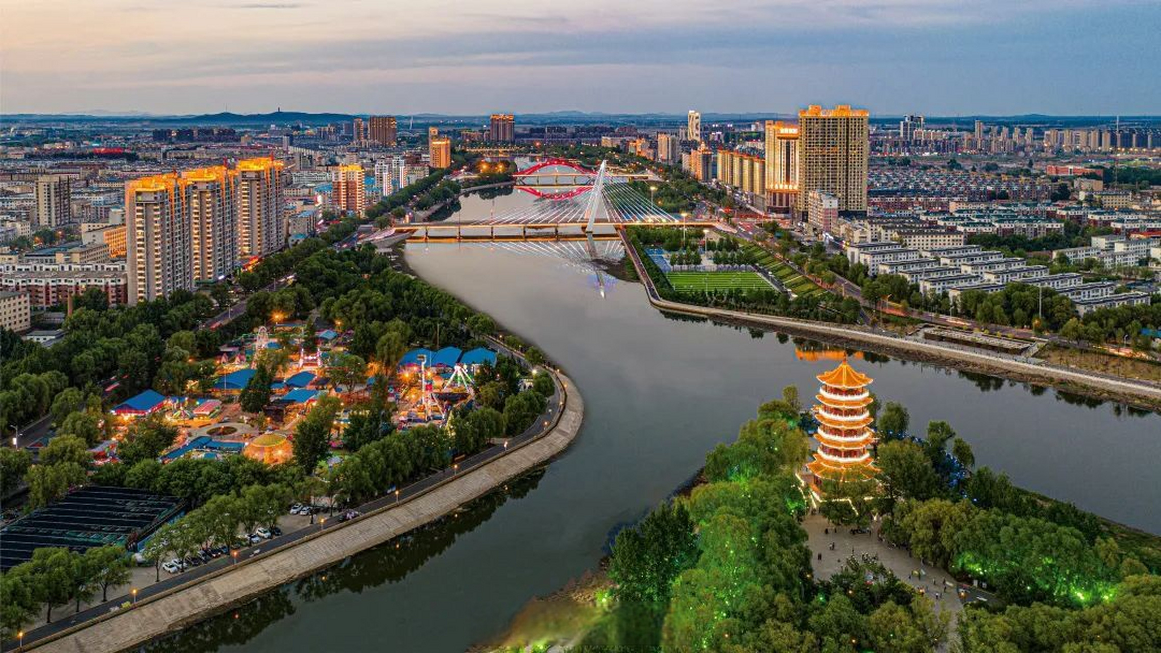 吉日五一游# 海龙湖被誉为东北"小西湖",整个景区采用海绵城市设计