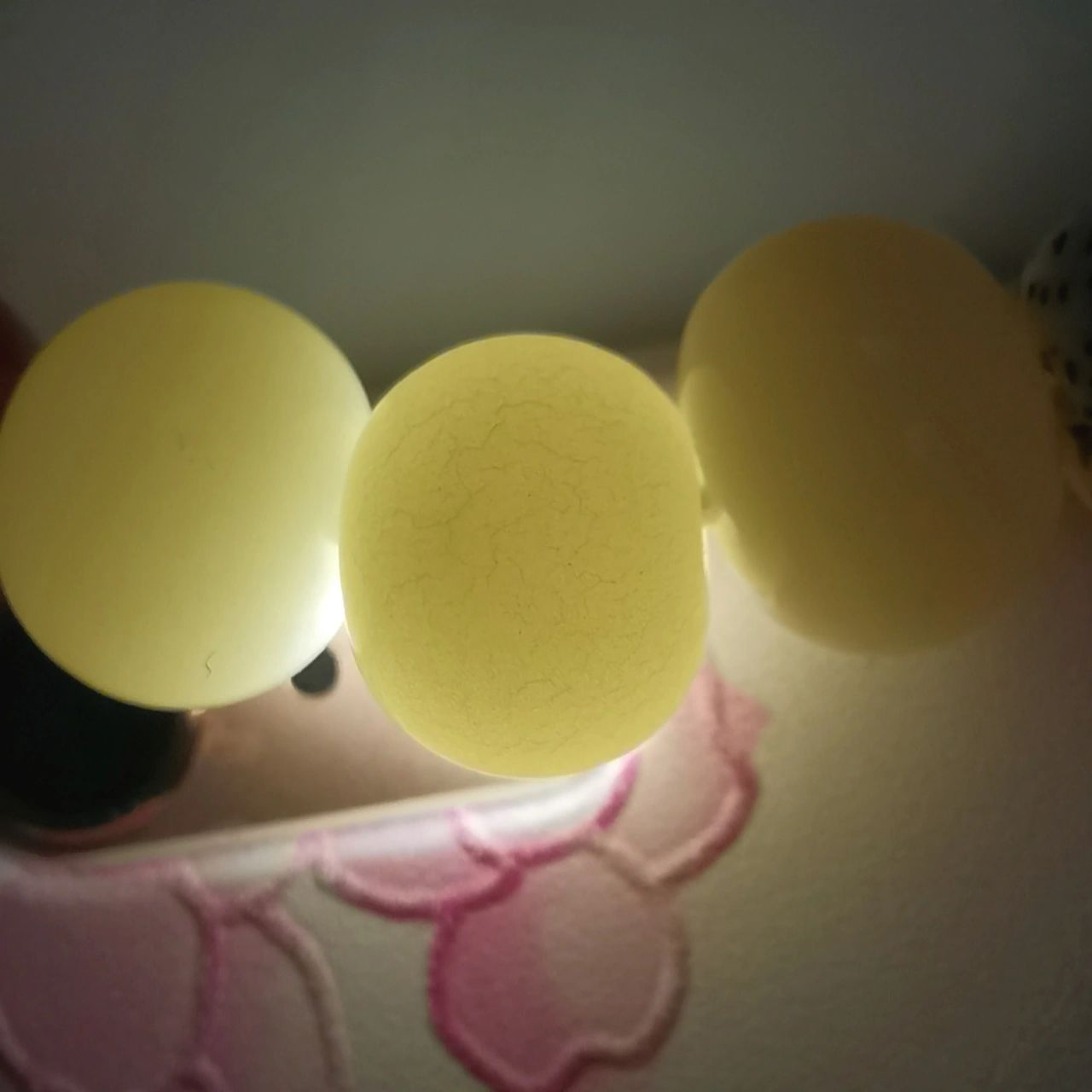 这个刚买回来没几天的白玉菩提菩提开裂了 继续盘下去真的会碎成渣渣