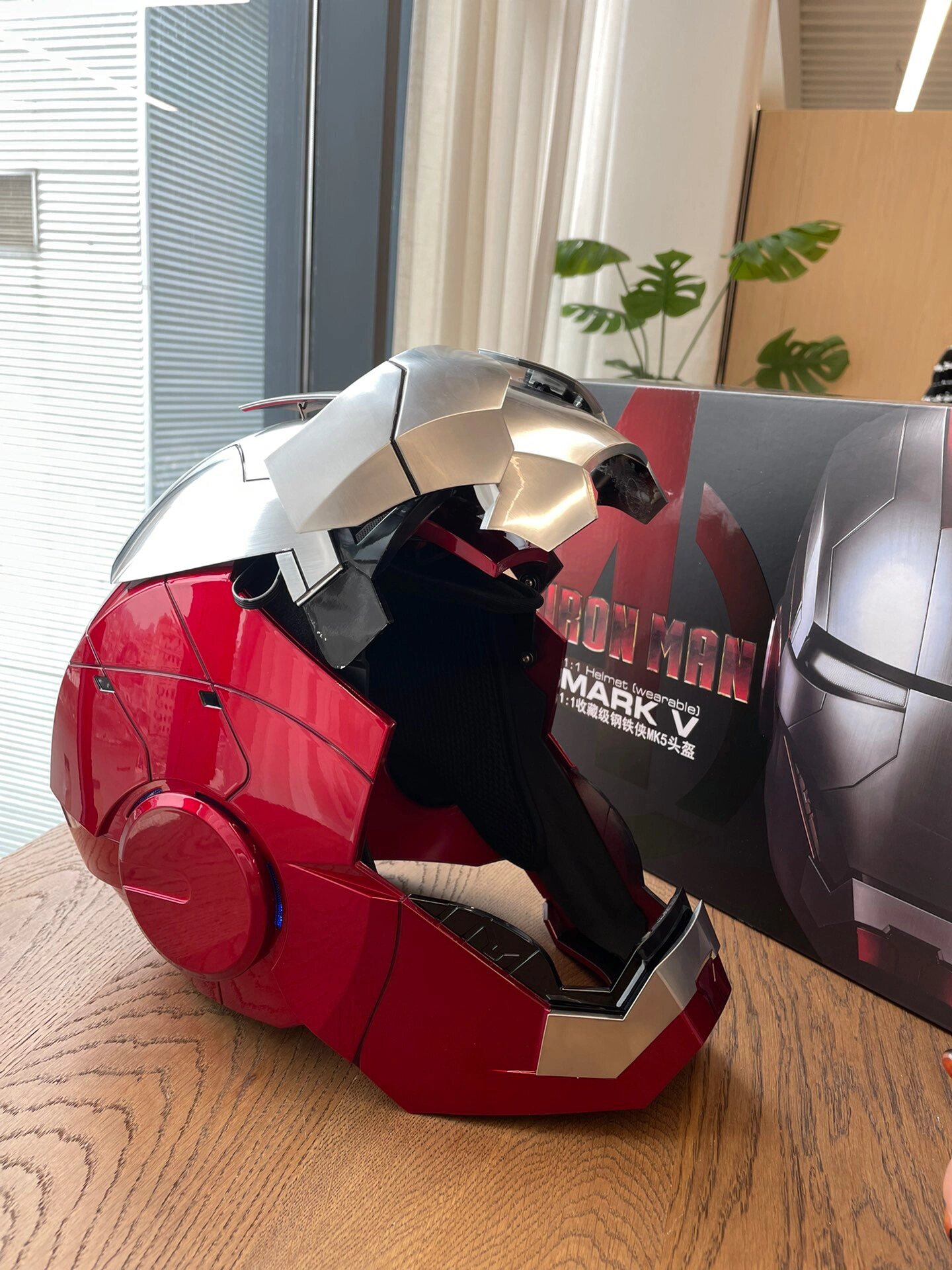 钢铁侠mk5头盔开箱 收藏级
