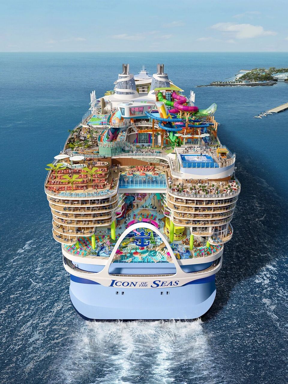 全球最大邮轮08海上新地标98皇家加勒比邮轮 时隔8年, 25万吨游轮