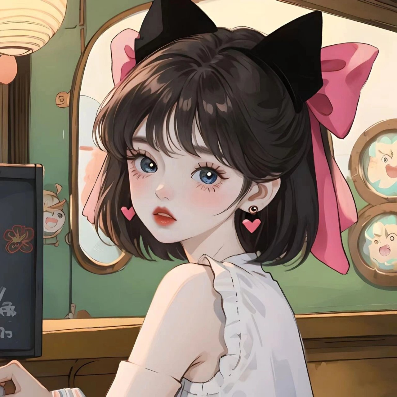 旧漫女头丨短发系甜妹 上回有宝子问有没有短发