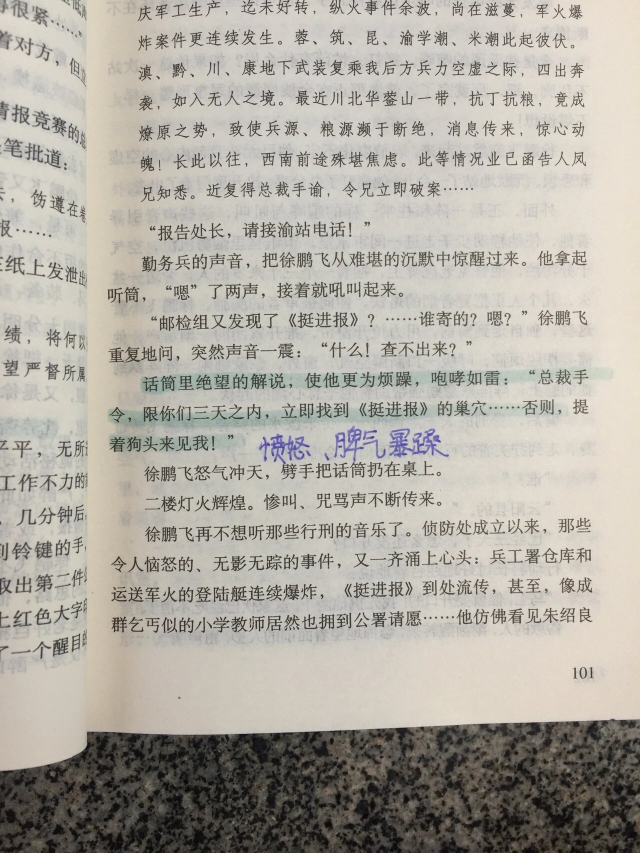 红岩第六章批注