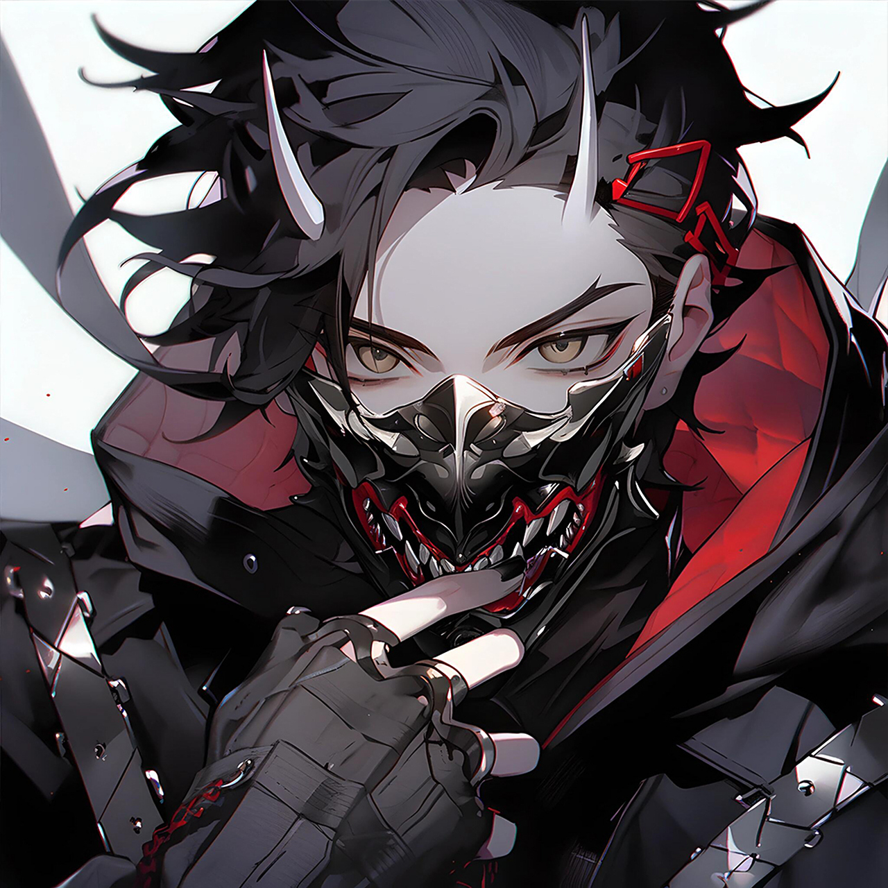 这款杀气十足的动漫头像男,简直燃爆了!