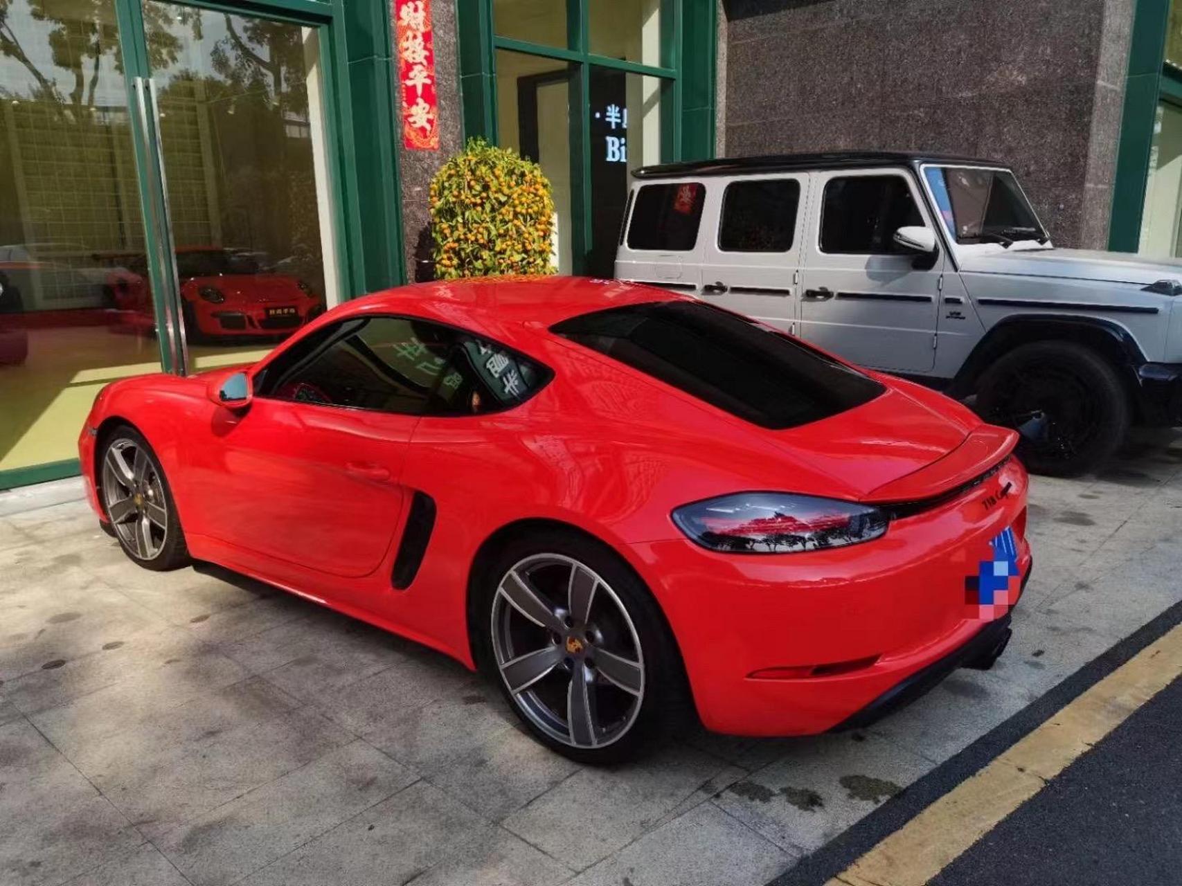 17年保时捷718卡曼,实表4.6万公里,配置单70万,2x万