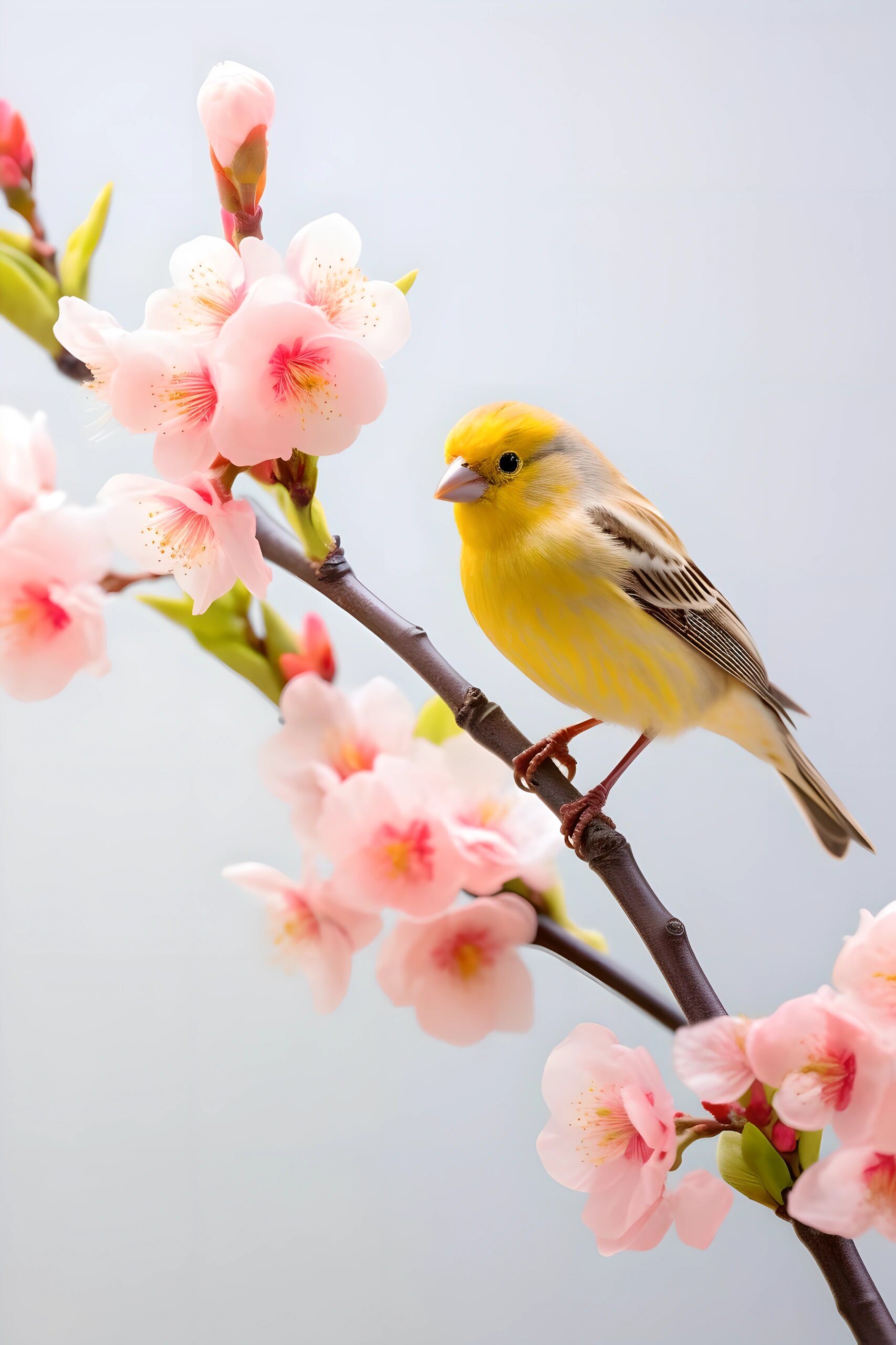 绘画素材1000集日更:金丝雀