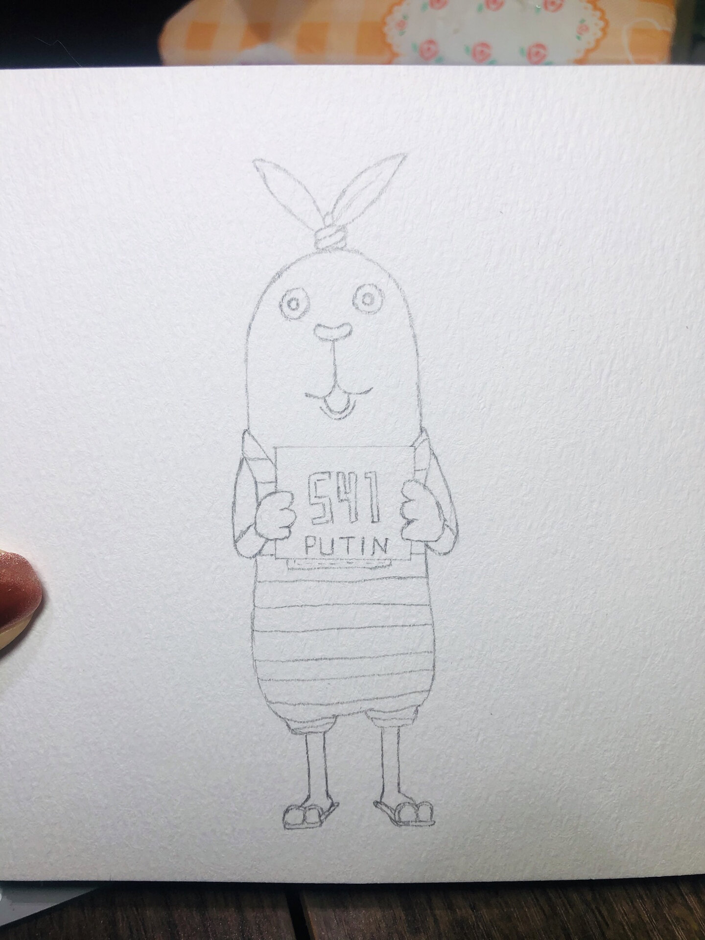 自学画画|越狱兔