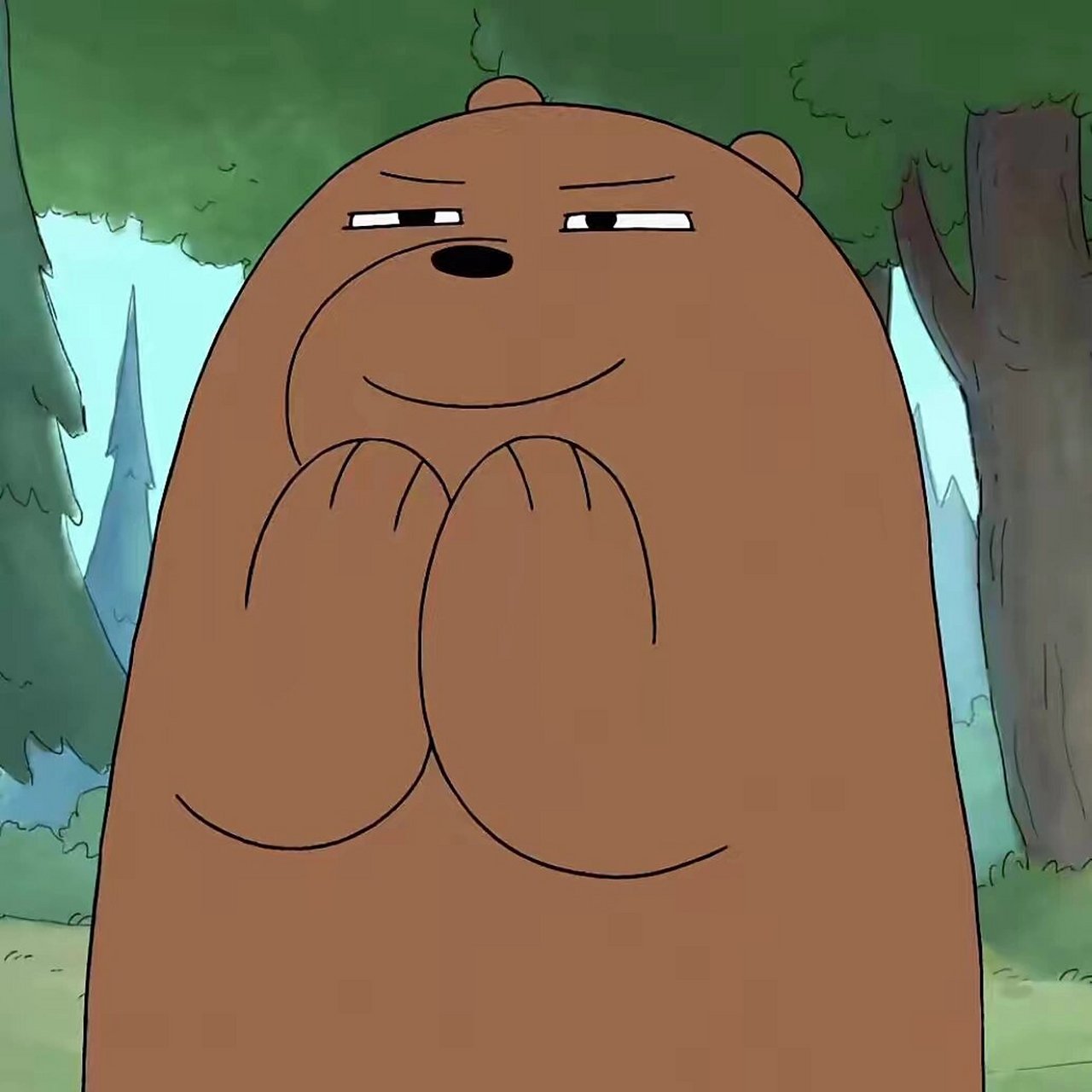 咱们裸熊头像超超可爱!