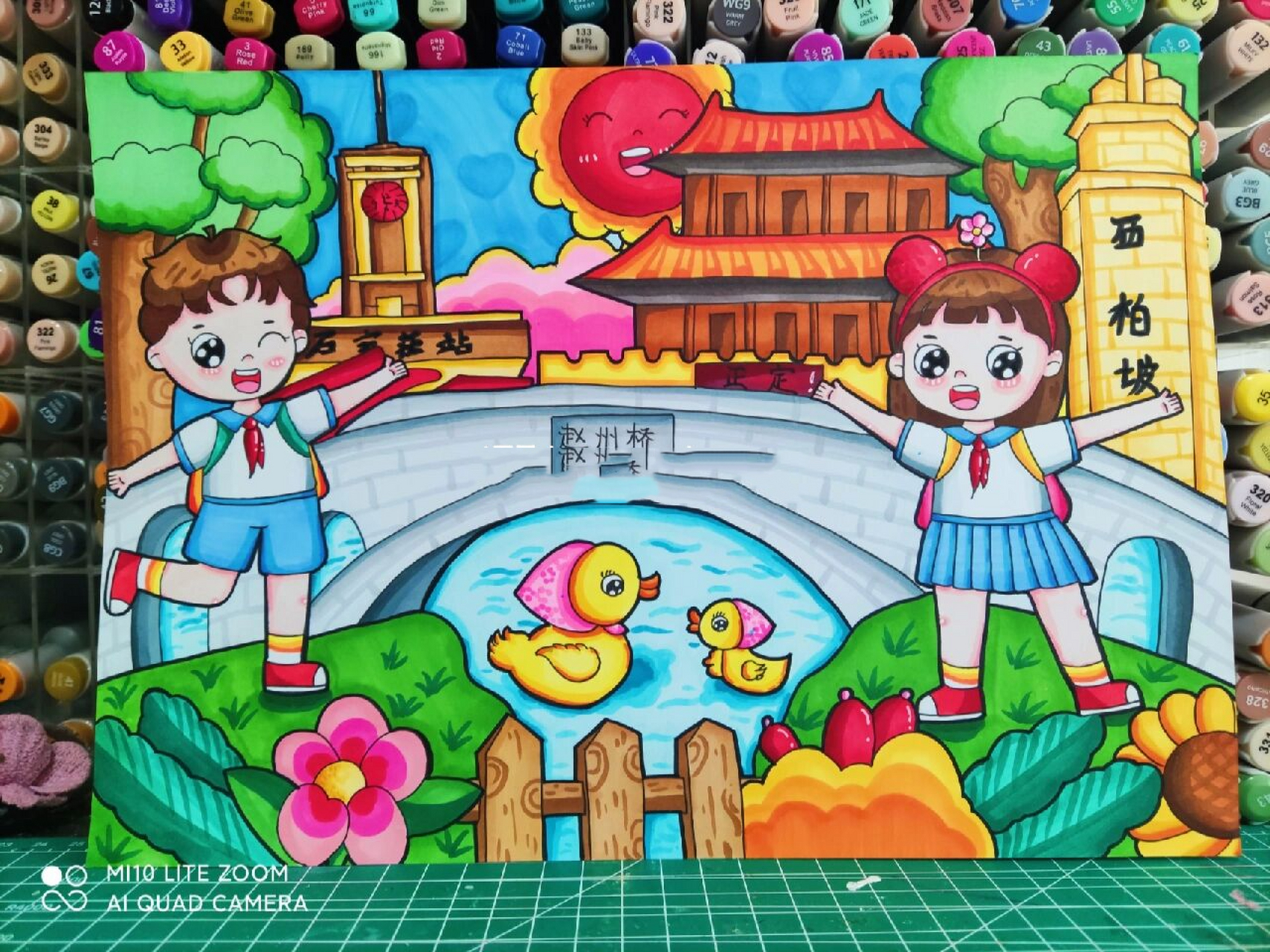 美丽家乡,主题画 更图,私信爆表的美丽石家庄来啦 ,原创作品92商用