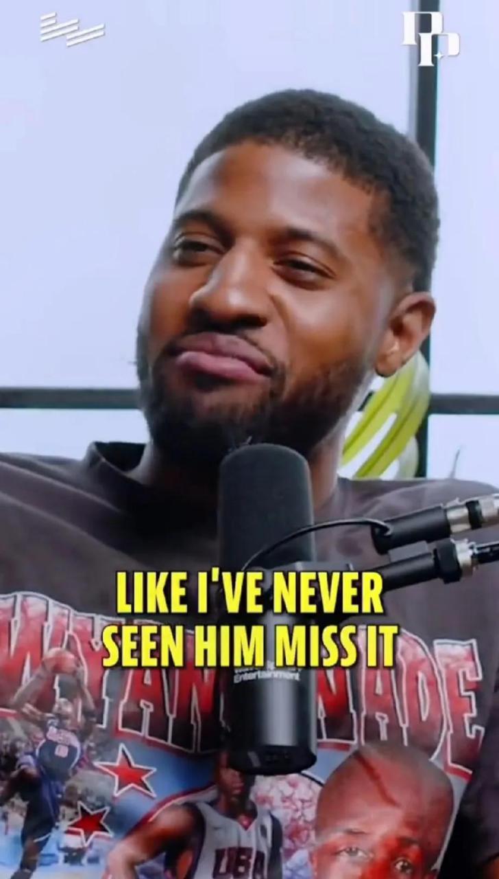 保罗·乔治播客节目中称勒布朗·詹姆斯的"look down"三分是 nba 最好