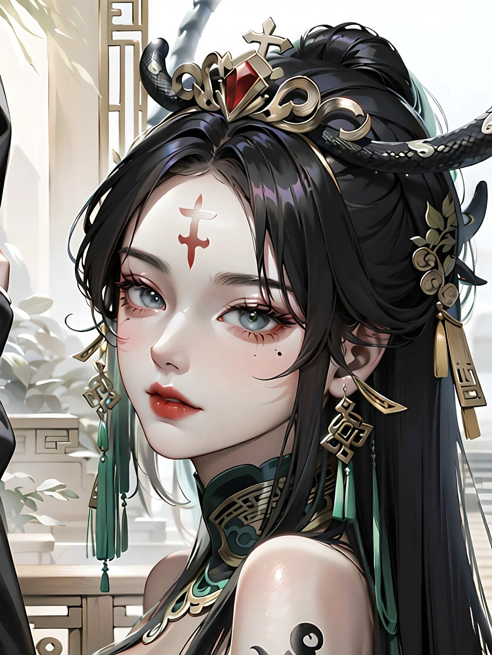 中国古代四大神兽拟人之玄武