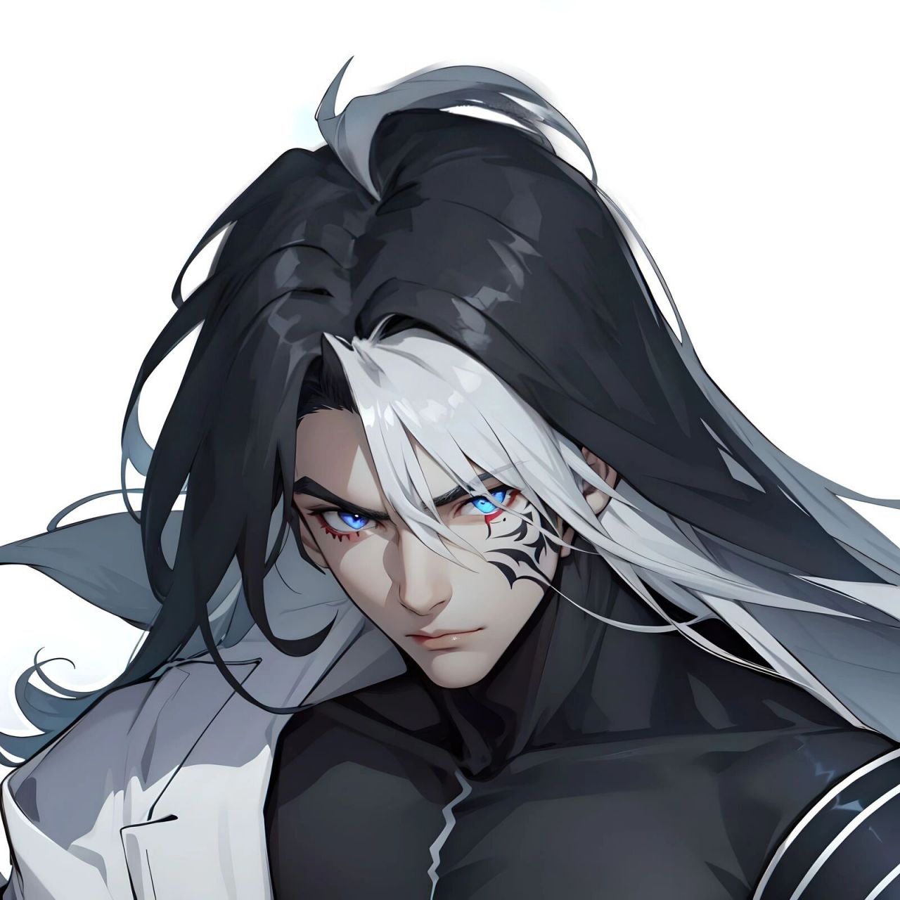 喜欢黑色吗～ 分享一波司马懿的头像or壁纸 最后试着做了当时废了的牛