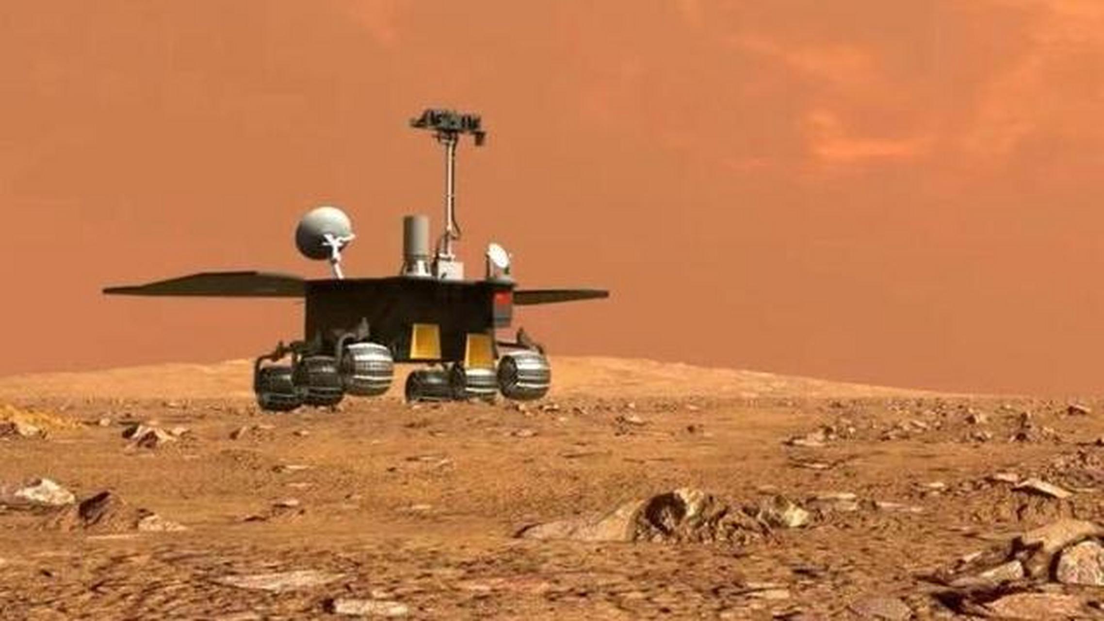 【天问一号祝融火星车发布第一条微博:地球的朋友们,大家好】天问一号