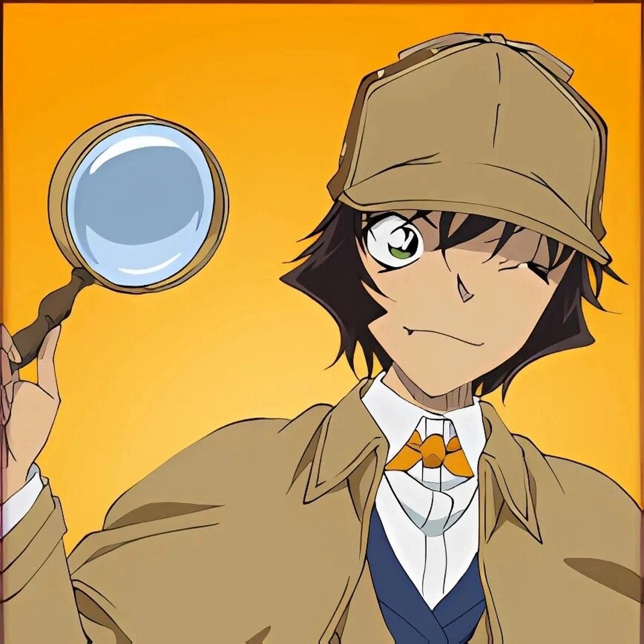 侦探系列名柯头像(第一弹) 太绝了全员侦探 基德是混进来的吗不过问题