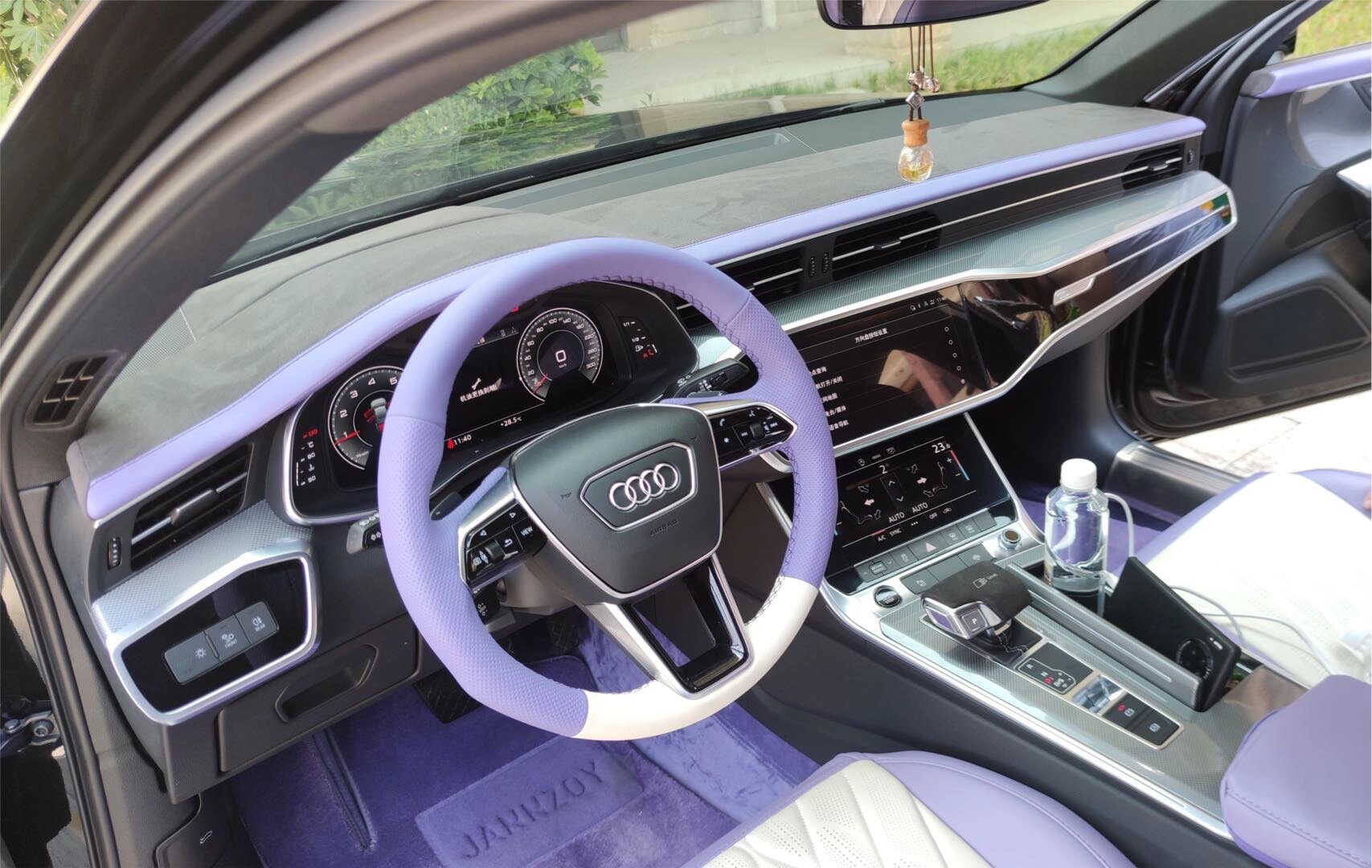 奥迪a6汽车内饰升级改装