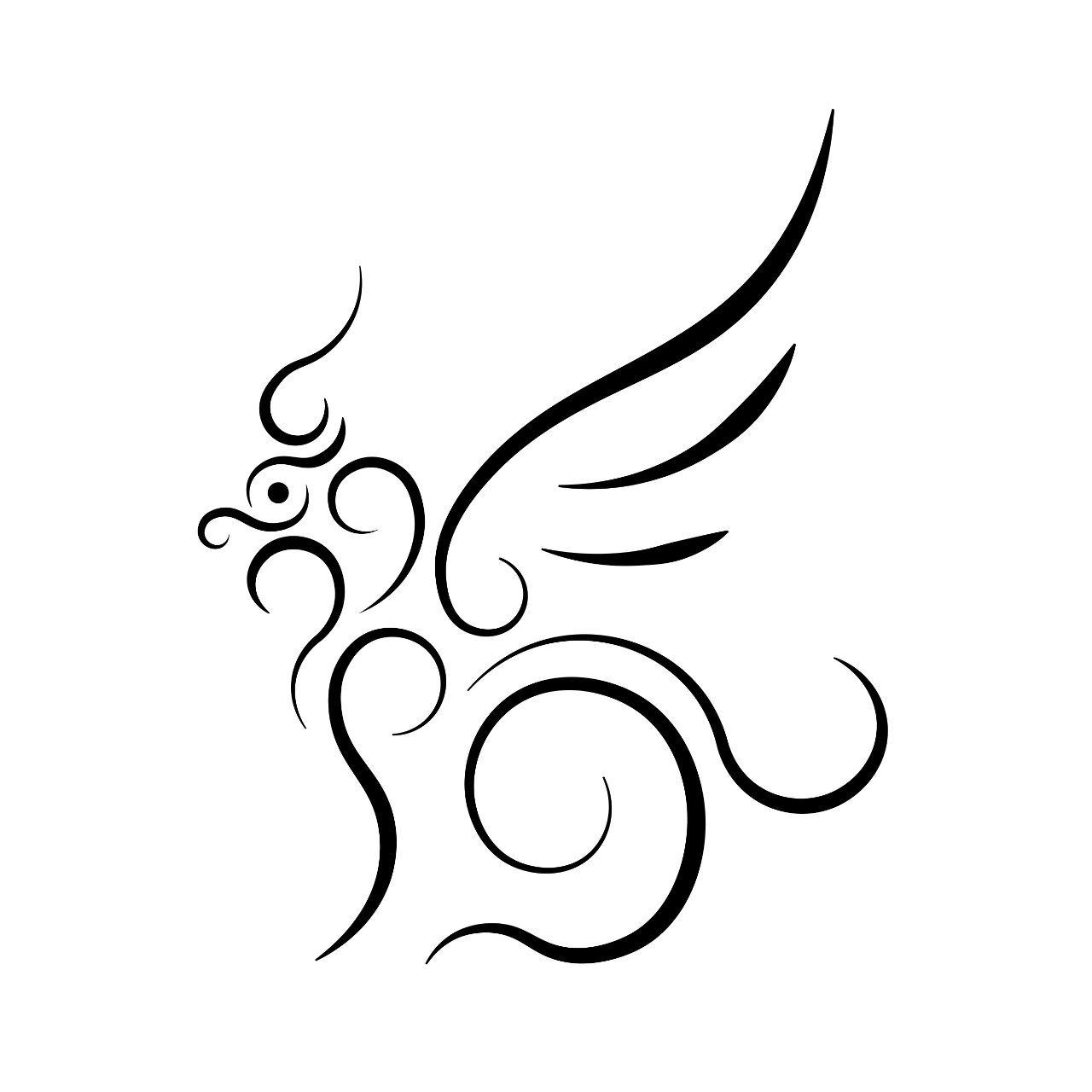 《元史》记载:白泽兽虎首朱发而有角,龙身.