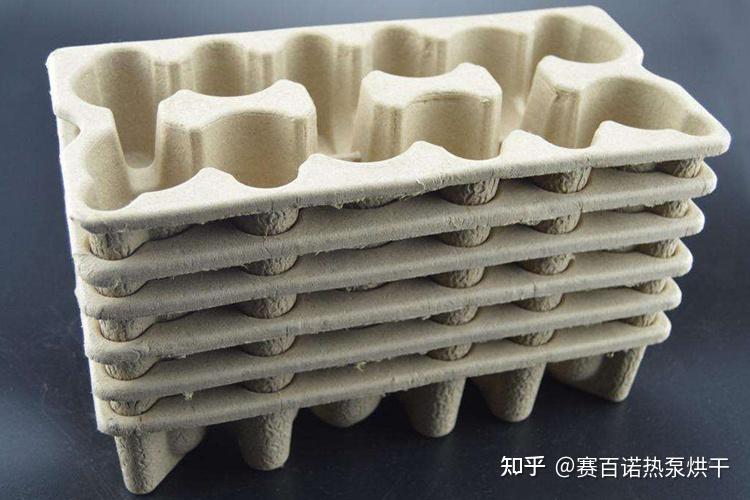 纸托的加工工艺流程及空气能纸托烘干机的使用