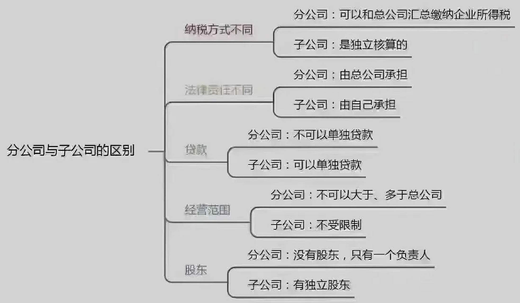什么是子母公司? 什么是总分公司? 子公司与分公司又有什么区别?