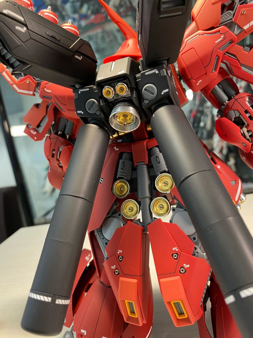 万代 mg卡版沙扎比 代工作品展示分享 素组作业 大量加装金属改件