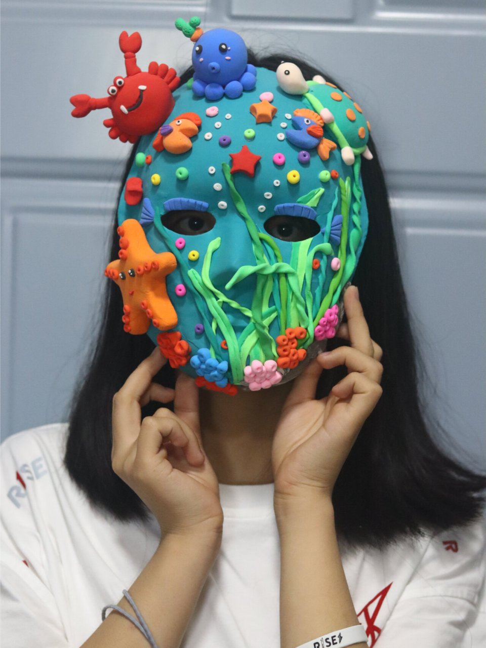 幼师必备,超轻粘土面具11566 超轻粘土面具海底世界