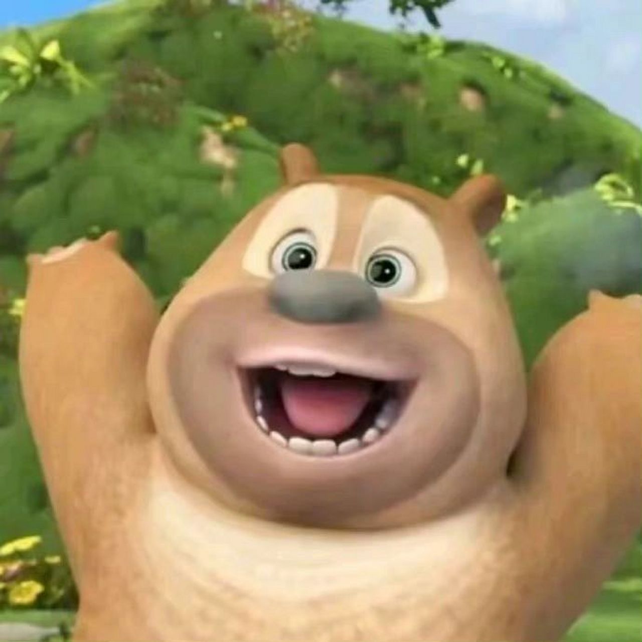 熊二头像 熊二憨憨傻傻超可爱!