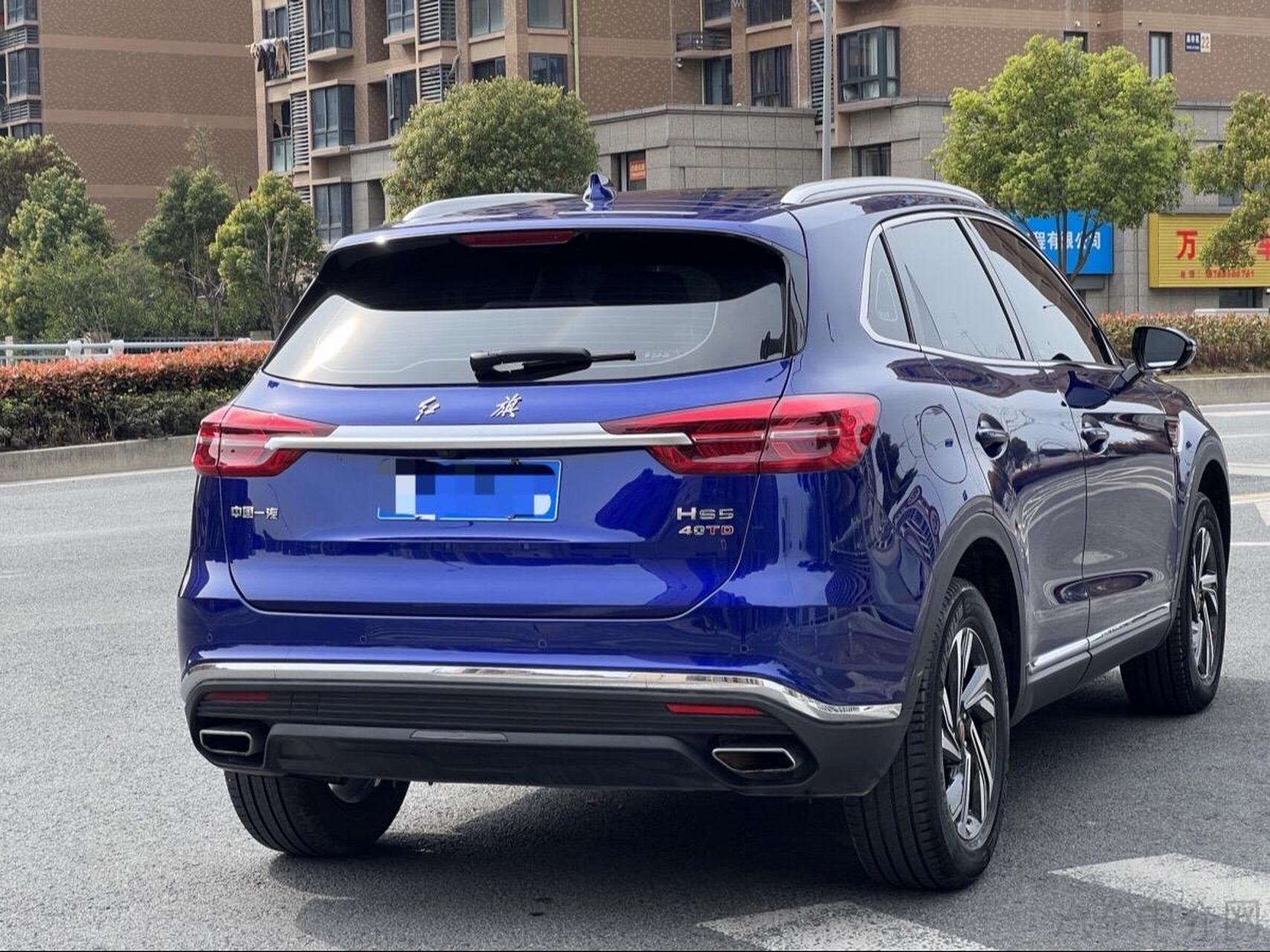 红旗hs5旗享版 22款 原漆  2021年9月  2.