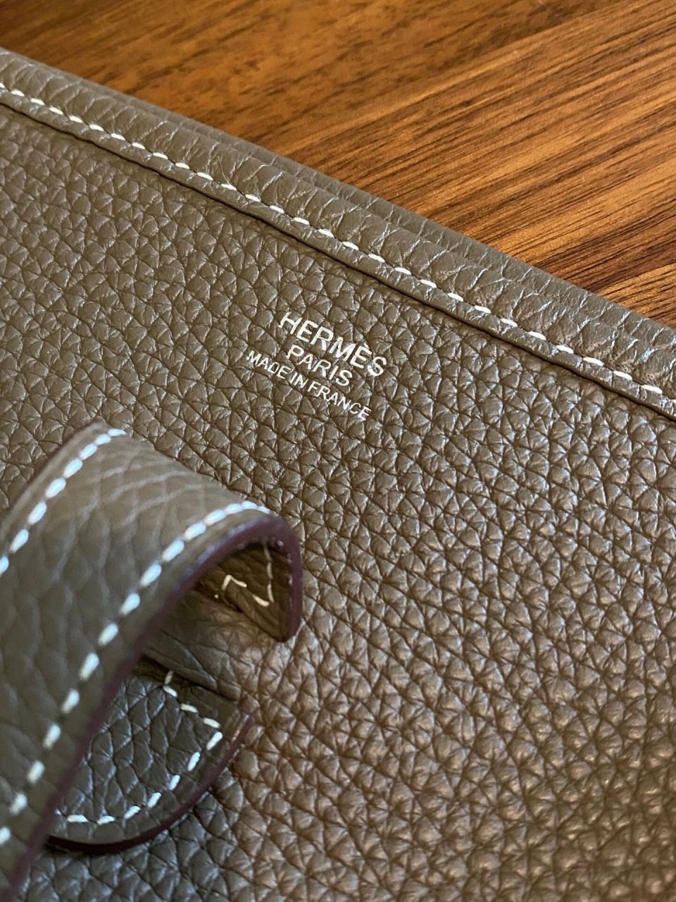 hermes爱马仕evelyne伊芙琳大象灰29 hermes爱马仕evelyne伊芙琳大象