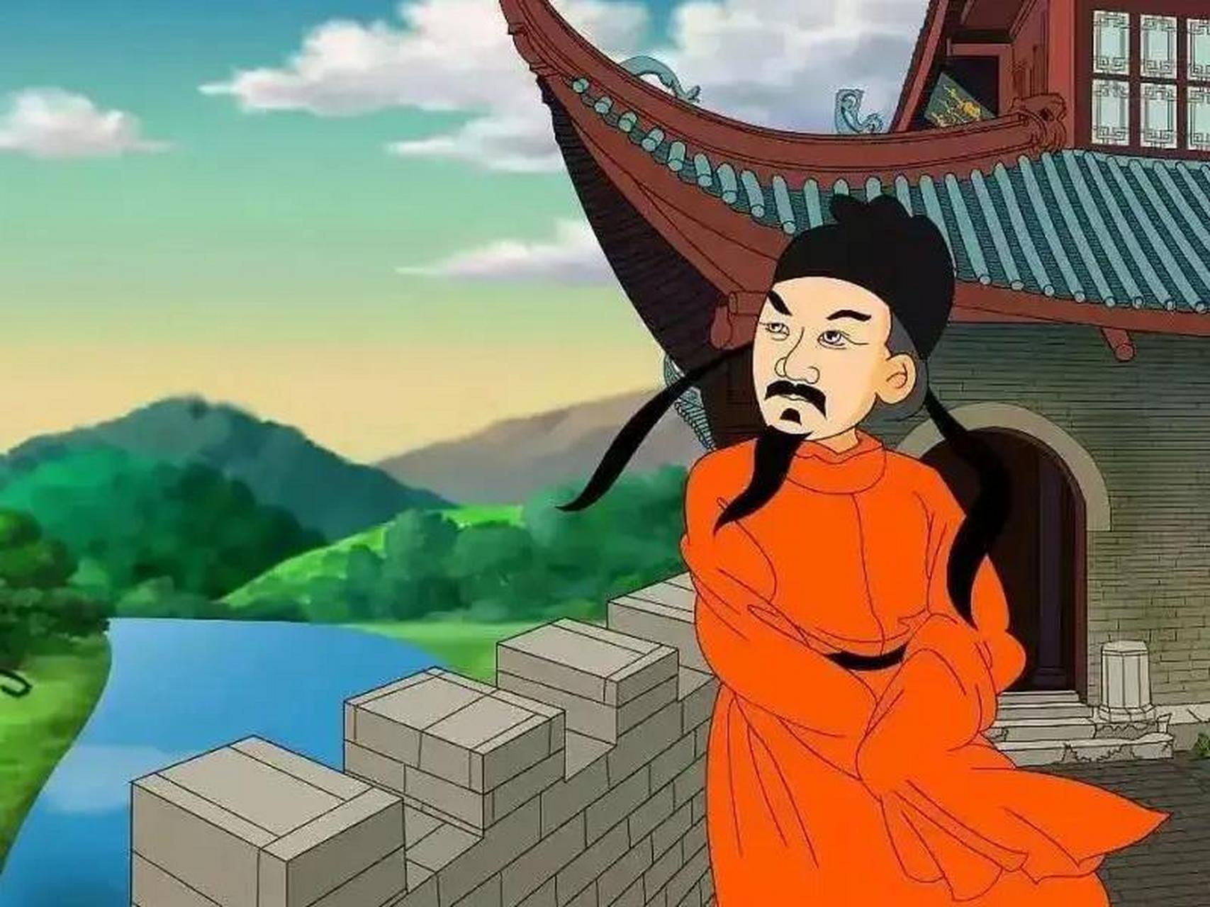 相传,柳宗元做永州司马的时候,有一次躲在城墙上暗中观察冉溪.