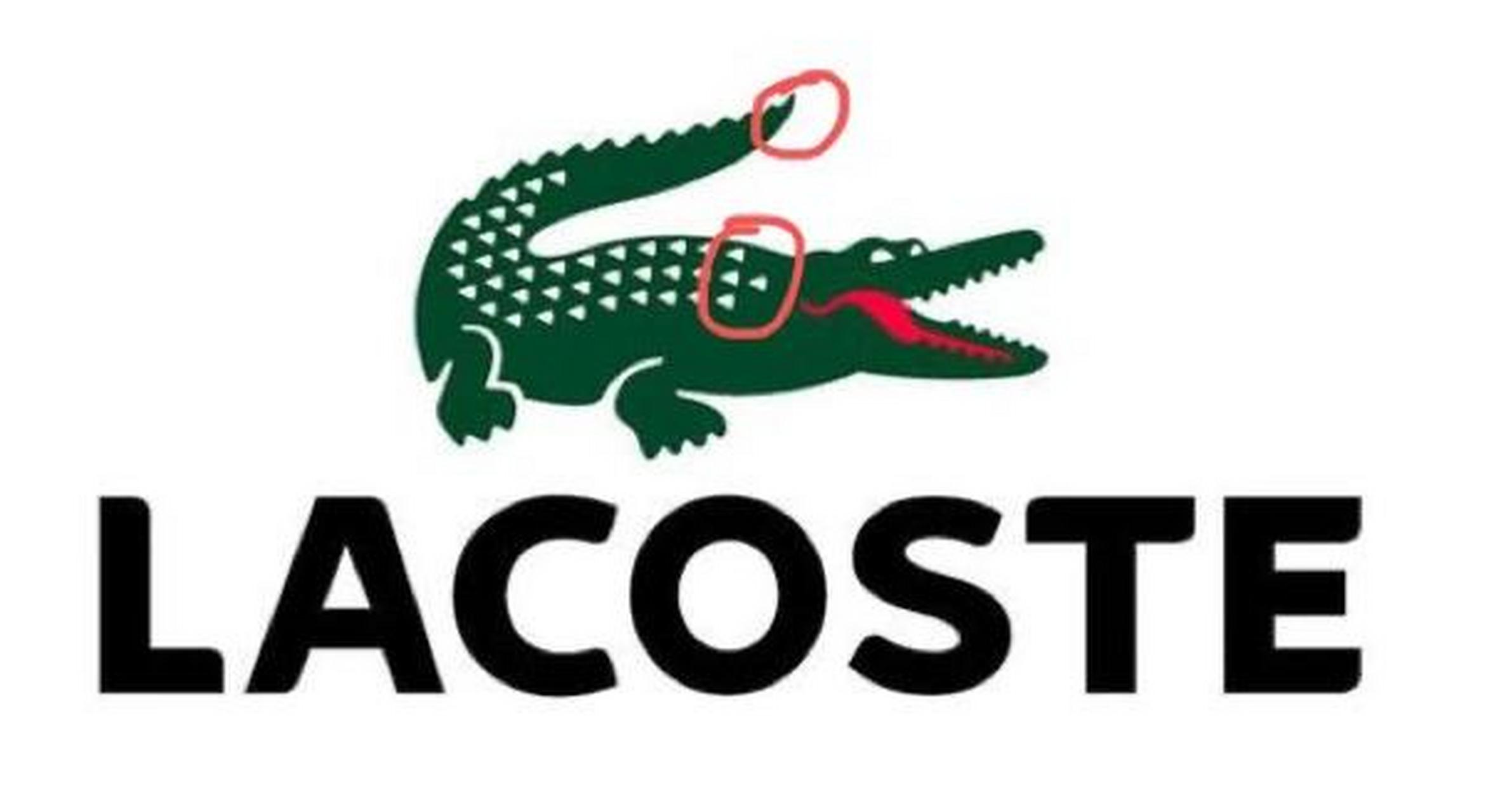 lacoste法国鳄鱼的标志到底哪个是真的?