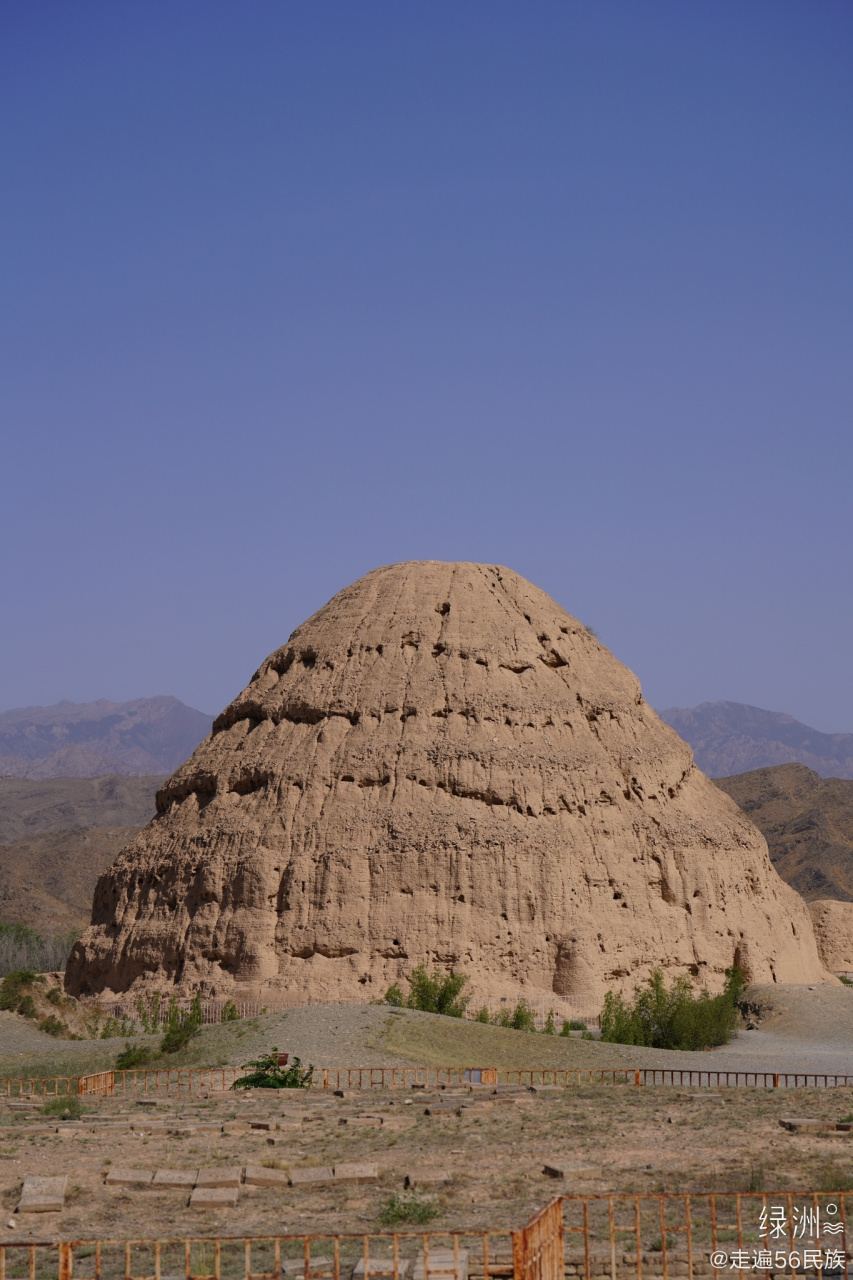 西夏王陵,东方金字塔 #奔跑吧遇见美好# #奔跑吧城市环游记# #城市巡