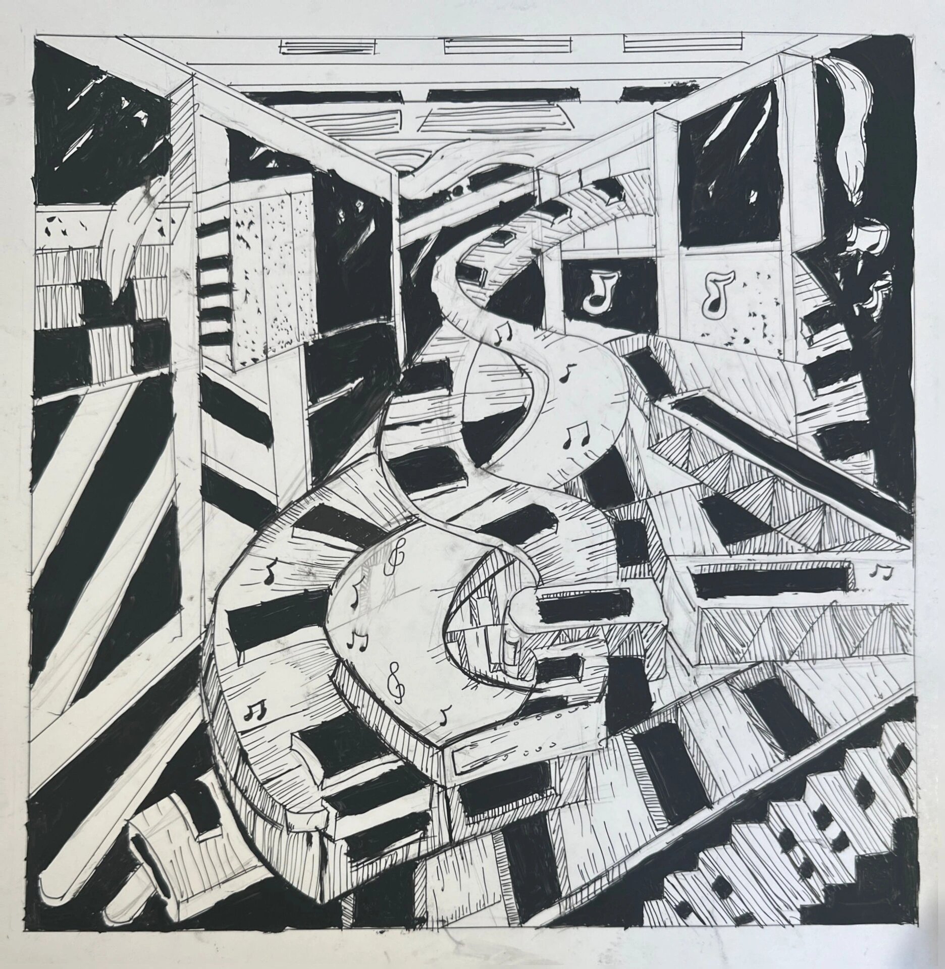 平面构成～空间